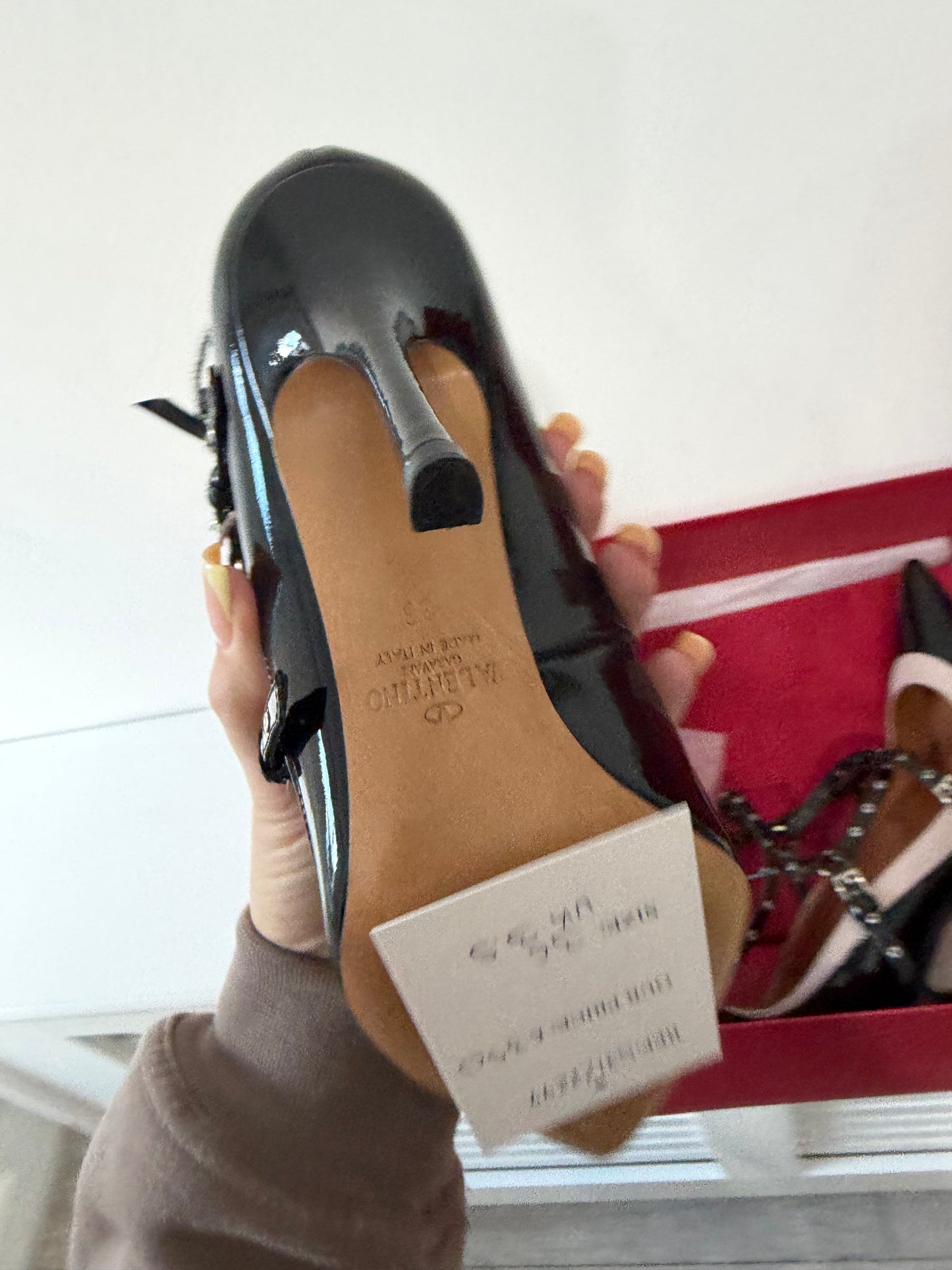 Pre-owned black Valentino Heels, Size 36 Uk 3.5
