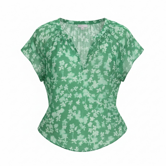 Pre-loved Green Primrose Park Blouse, L
