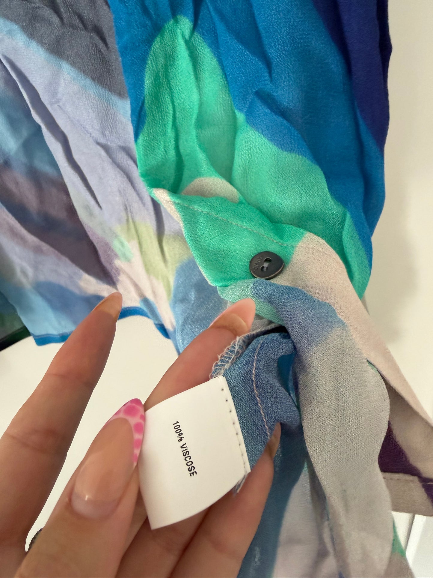 Pre-Loved Multi Blank NYC Blouse, XL, BNWT