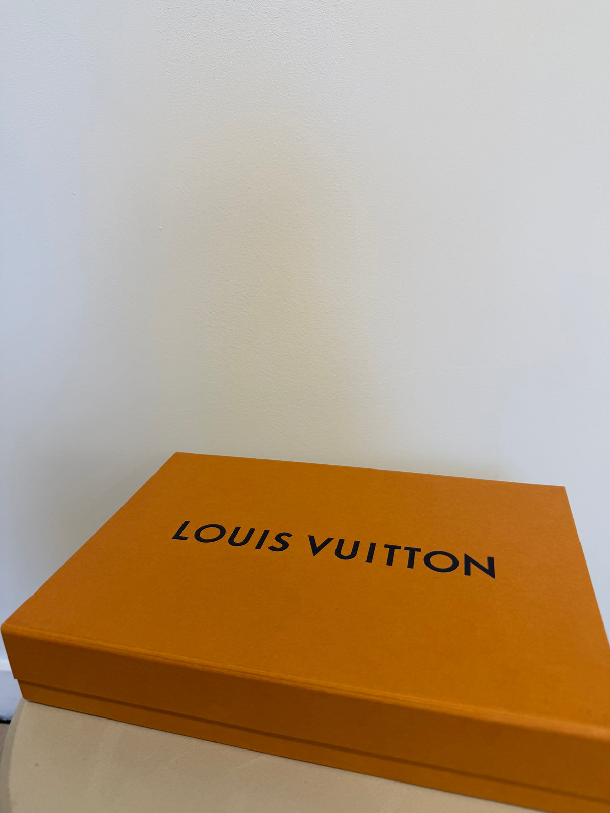 Preloved Louis Vuitton Scarf Orange
