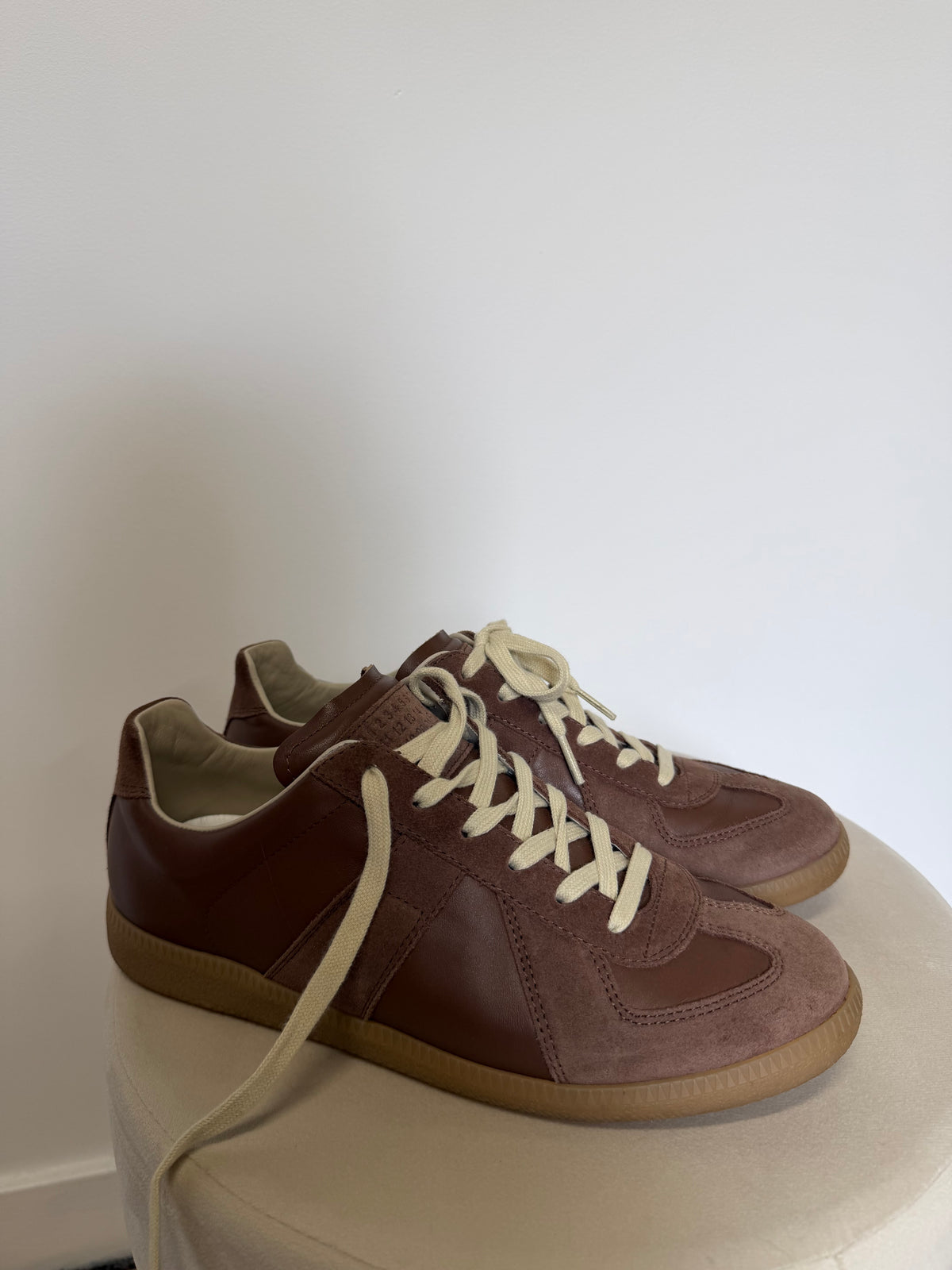 Preloved Maison Martin Margiela Trainers Size 7-40 Brown