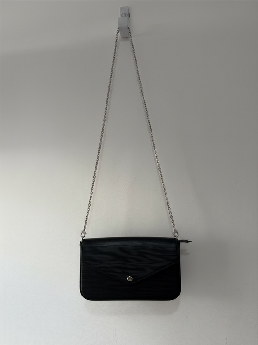 Preloved Louis Vuitton Epi Leather Handbag Black
