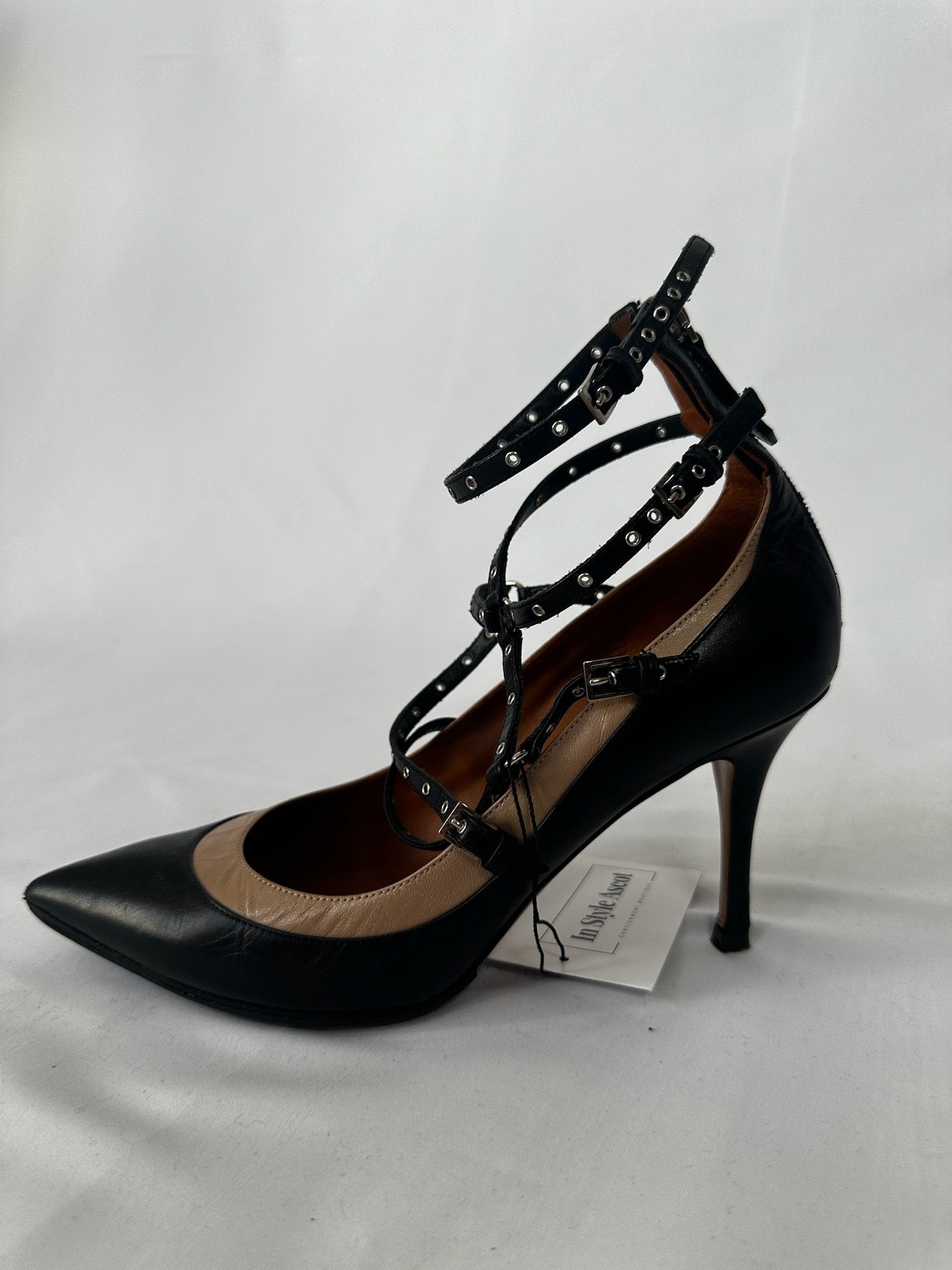 Valentino Black heels - 6.5