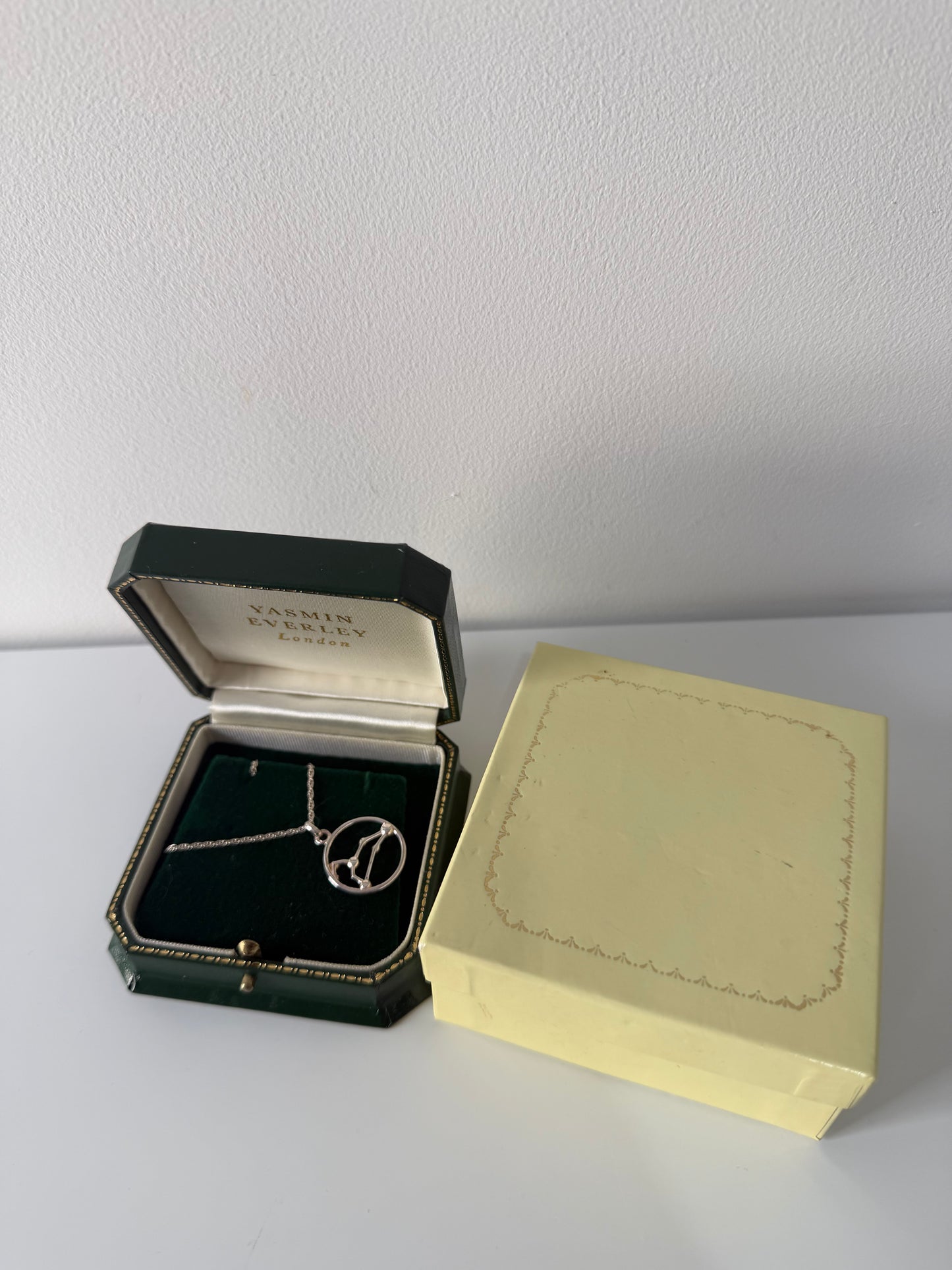 Silver Leo Yasmin Everley Necklace, Boxed