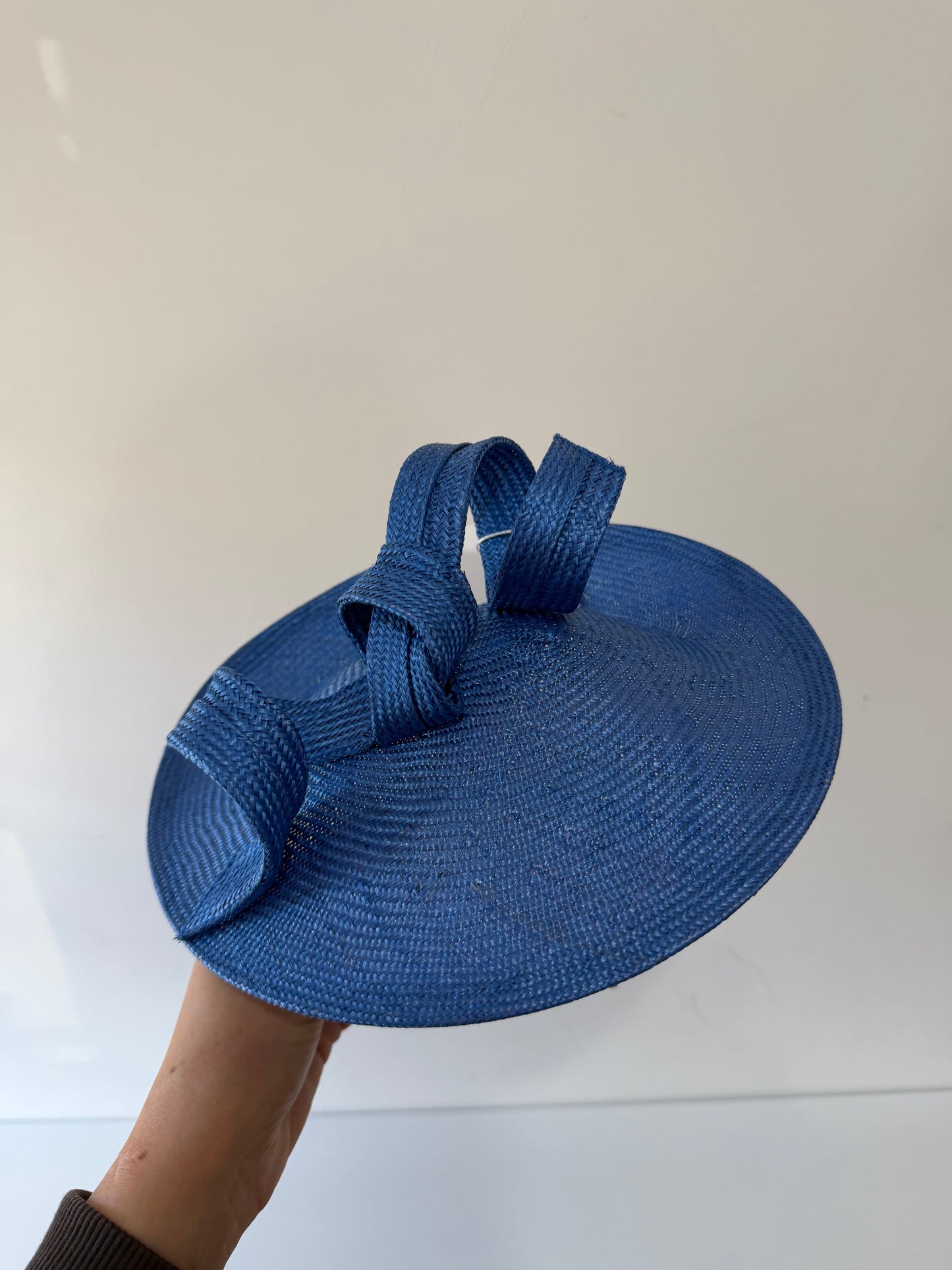Preloved Blue Whiteley Fascinator, Ascot