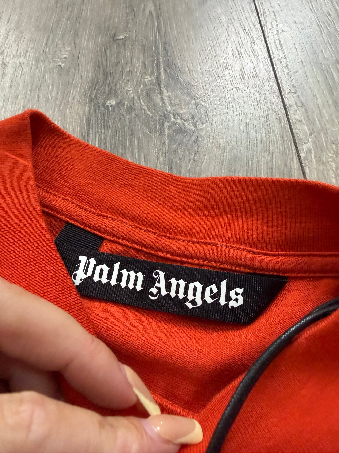 Preloved Burnt Orange Palm Angels BNWT Top, XL