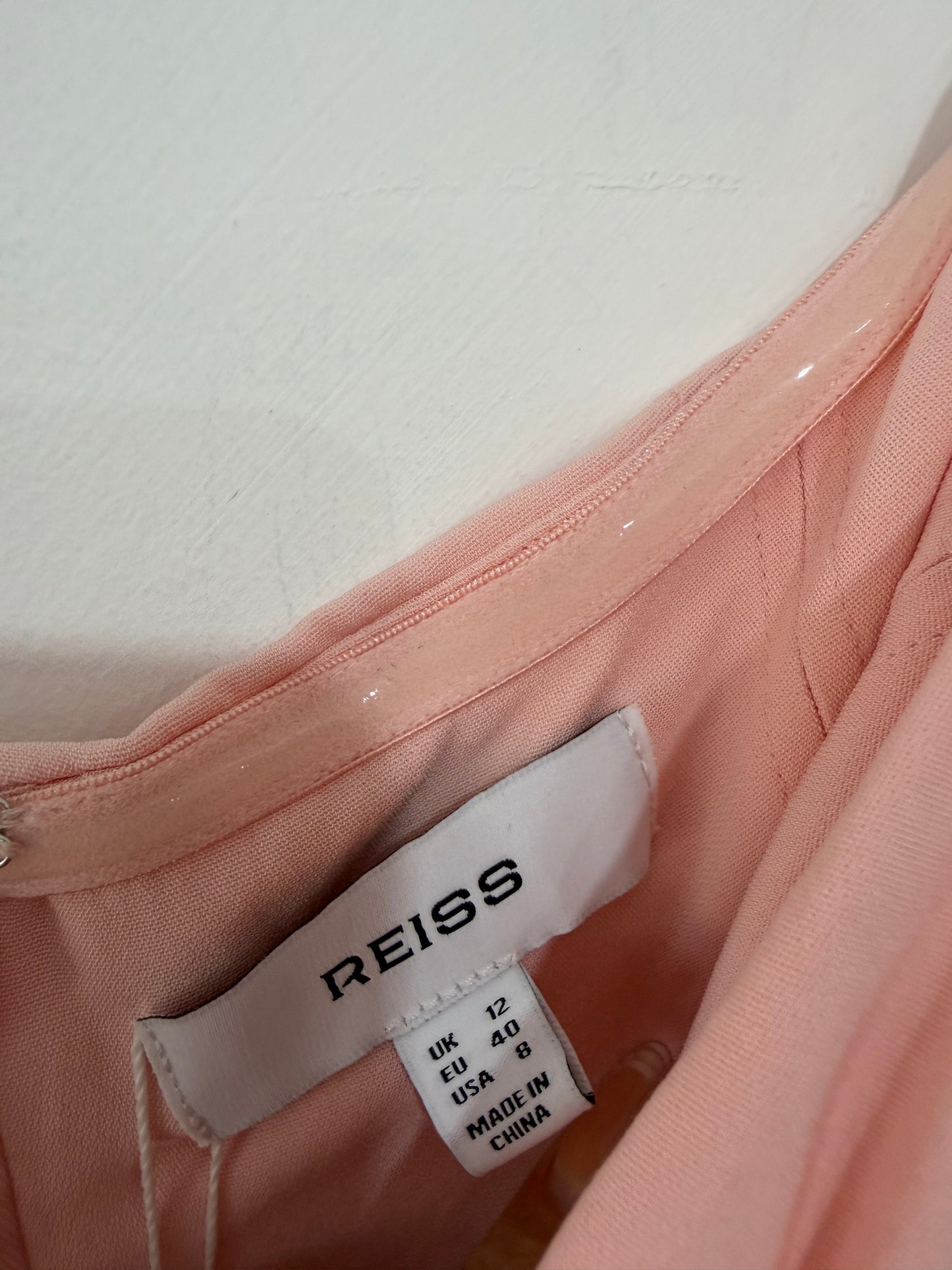 Preloved pink Reiss Dress, Size 12