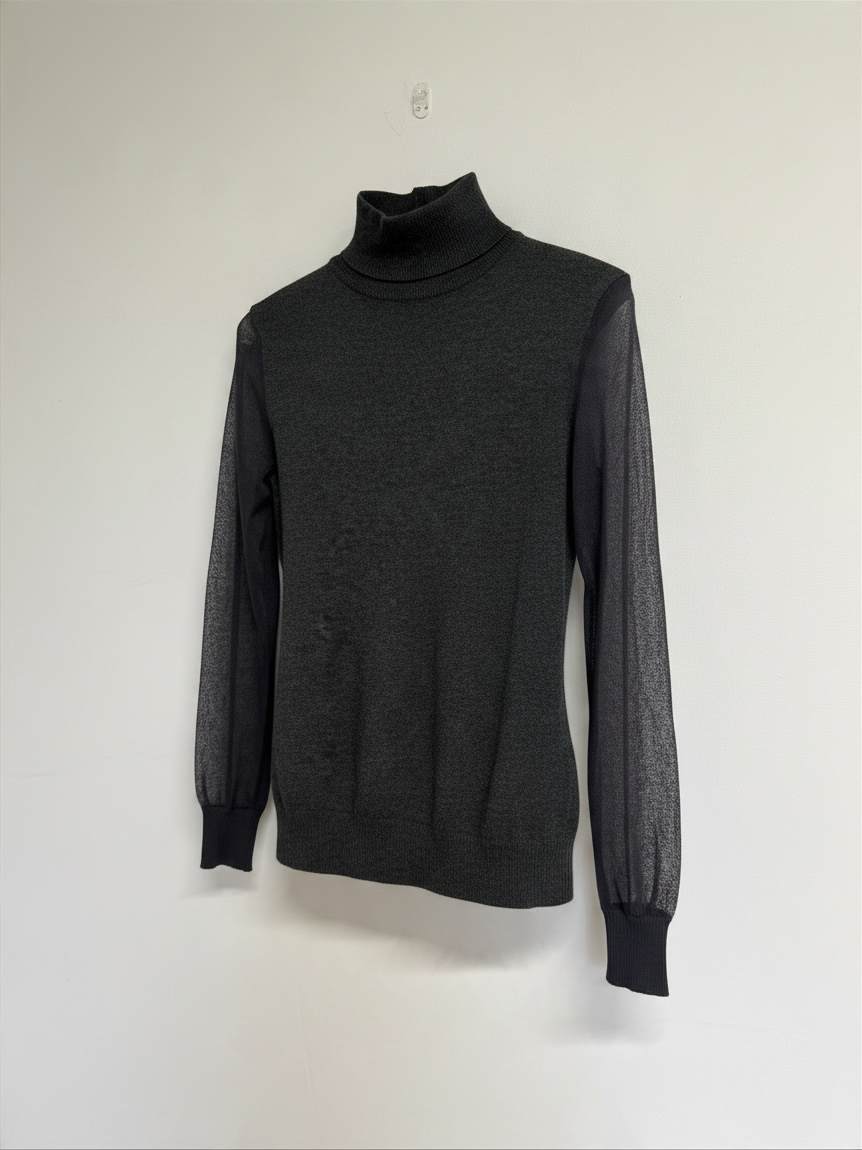 Preloved Paisie Jumper Size Small Grey