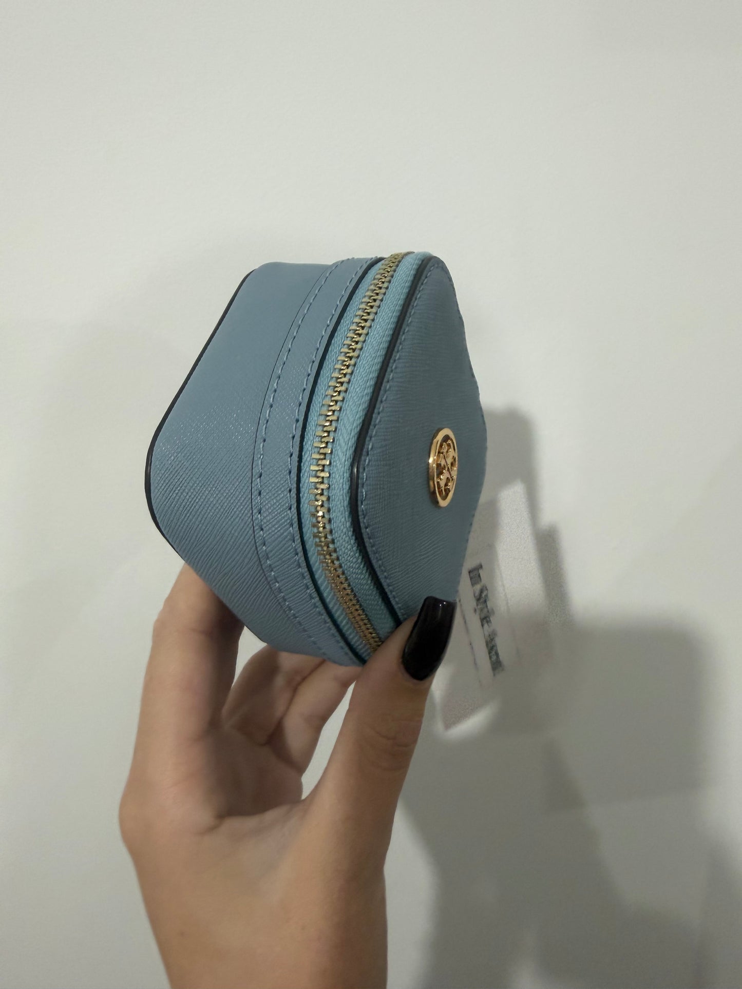 Blue Tory Burch Jewellery Case, Mini