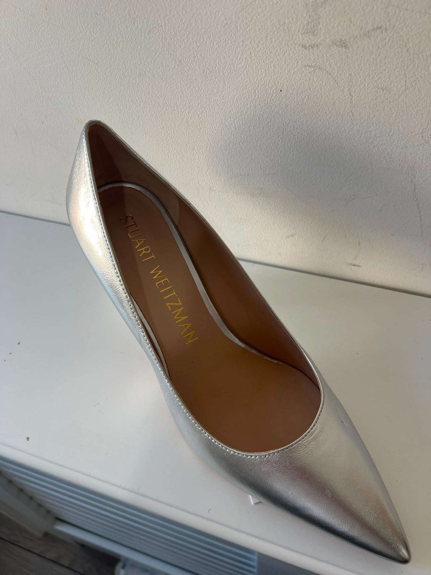 Preloved Silver Stuart Wietzman Designer, 10