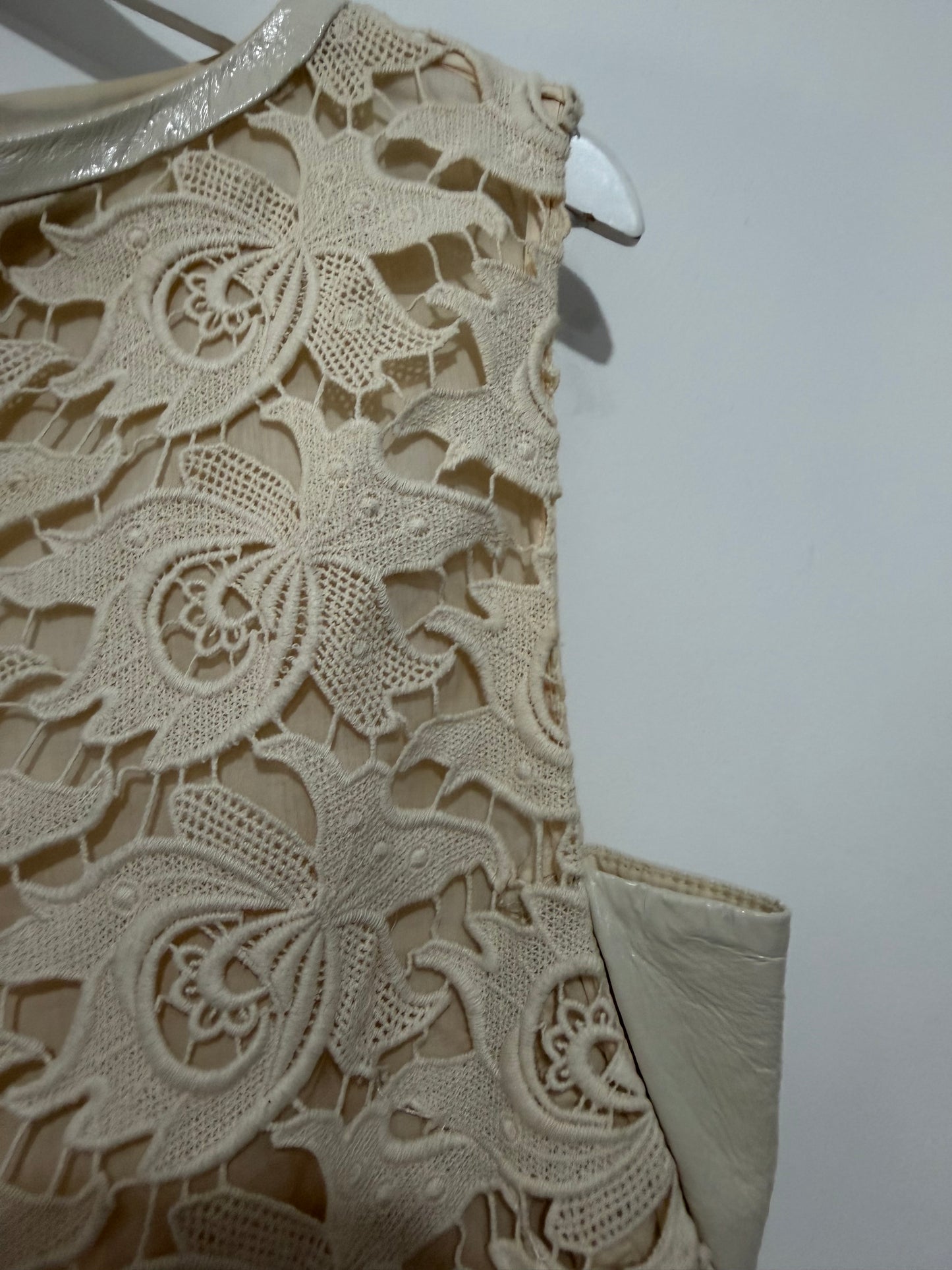 Pre Owned Cream By Malene Birger Dress, Size 8 (fits 10)