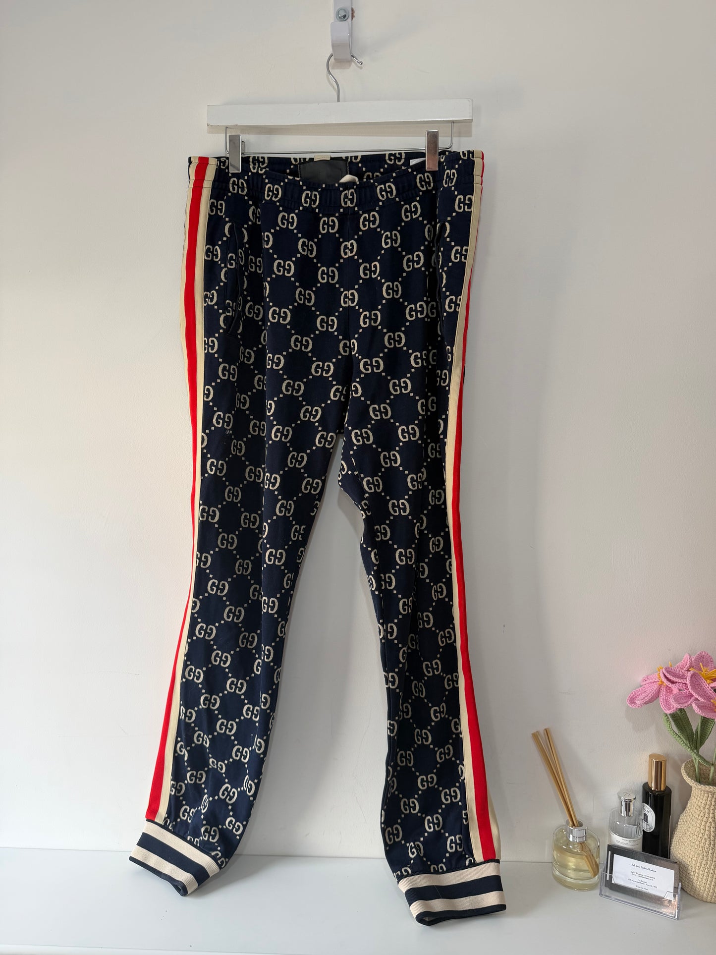 Preloved, Navy  Gucci  Joggers, XL