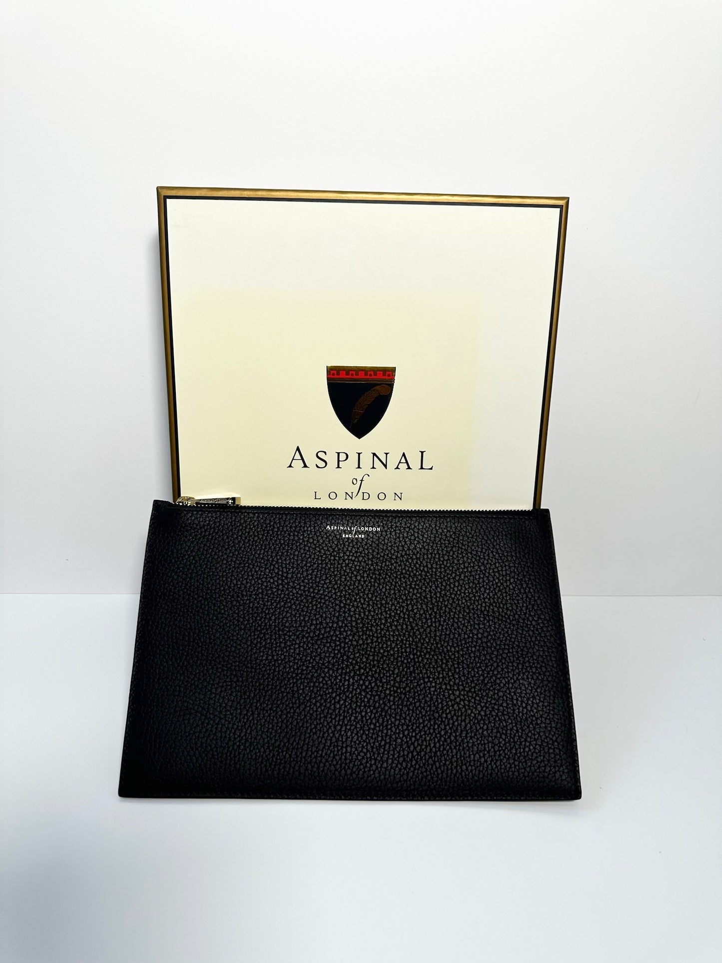 Black Aspinal of London Clutch