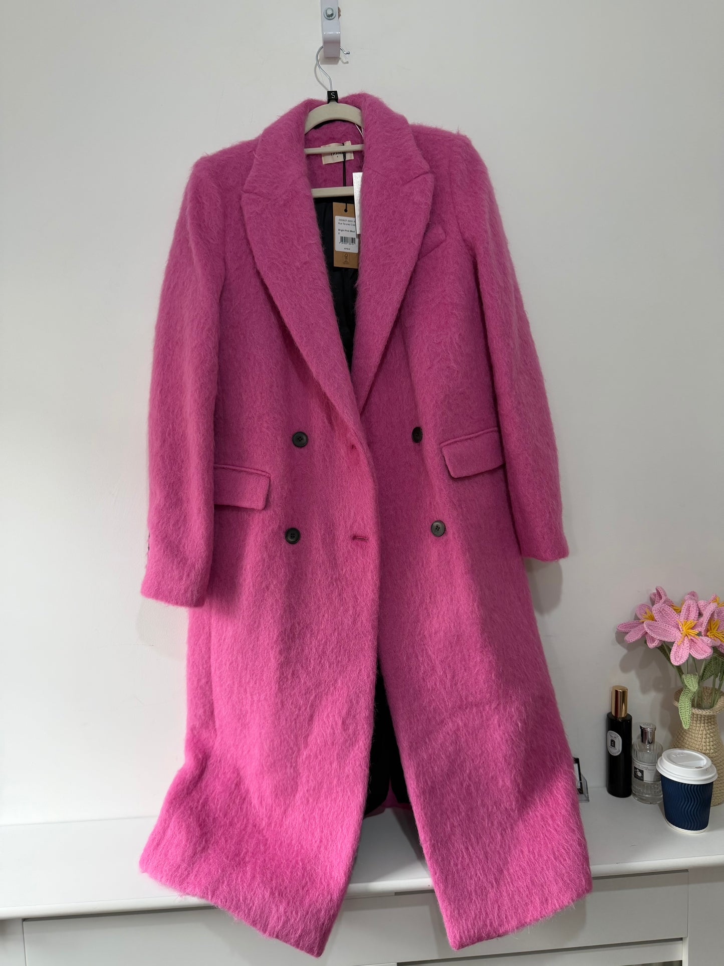 Preloved BRAND NEW Hush Coat Size 8 (8-10) Pink