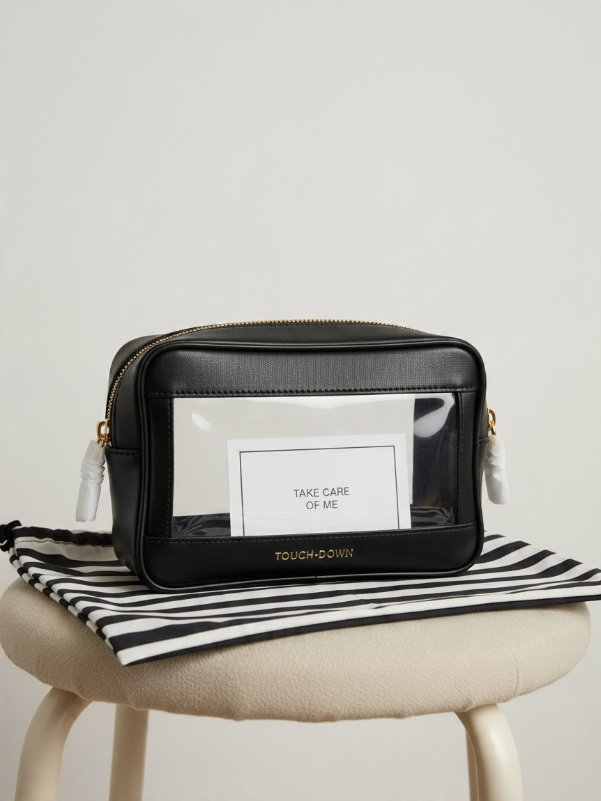 BNWT Anya Hindmarch Makeup bag Navy