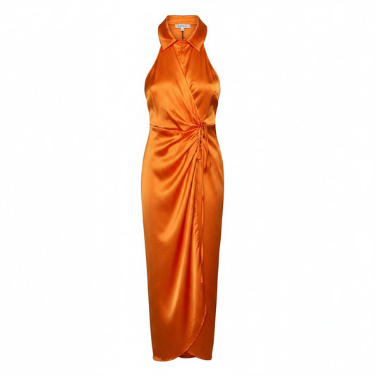 Preloved Orange Nine Minutes Dress, Size 12