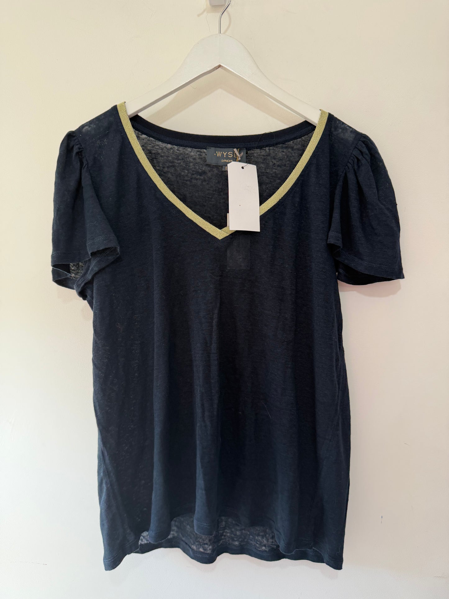 Preloved Navy BNWT WYSE Top, 16