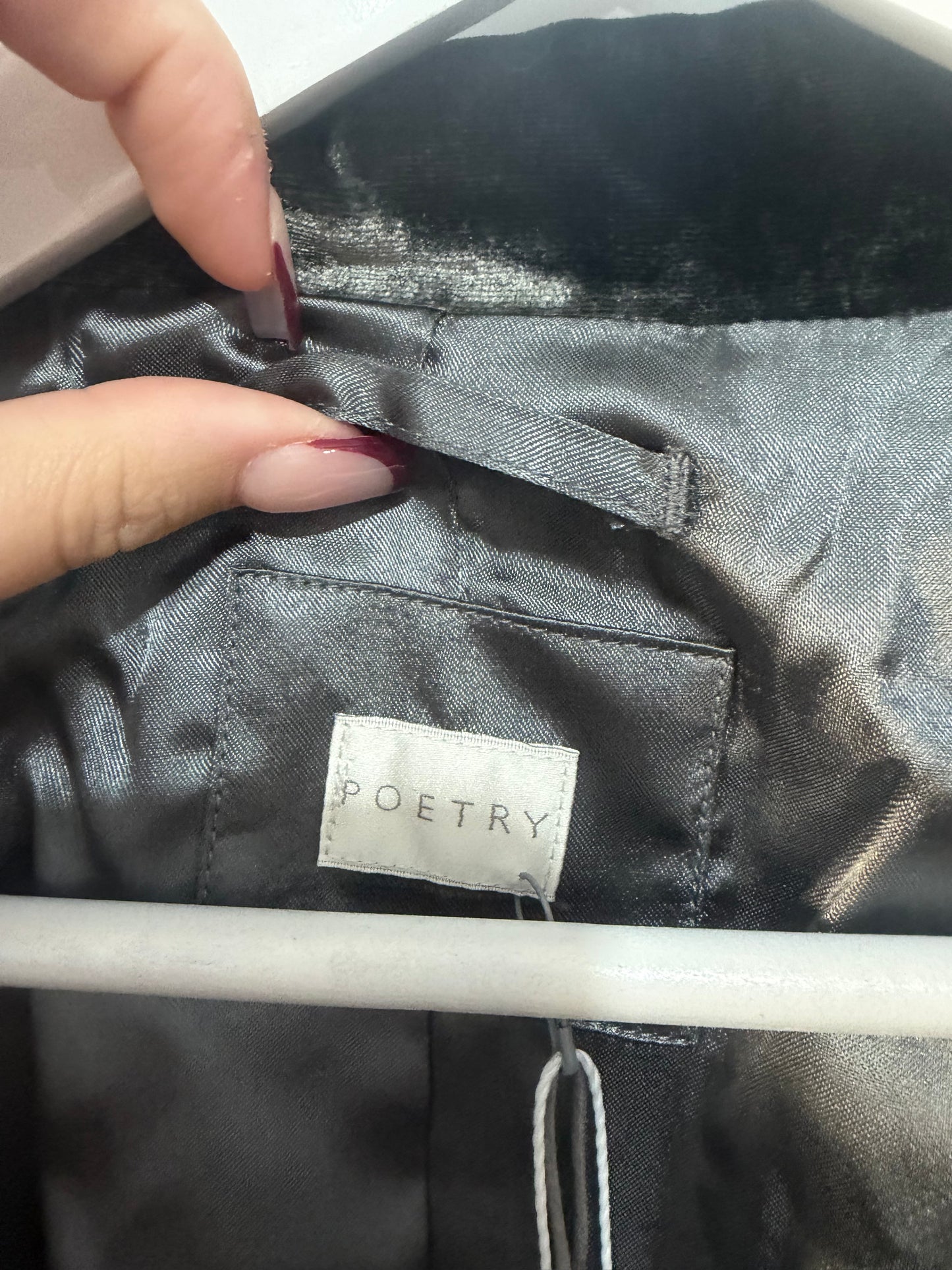 Charcoal Grey Poetry Coat, 12