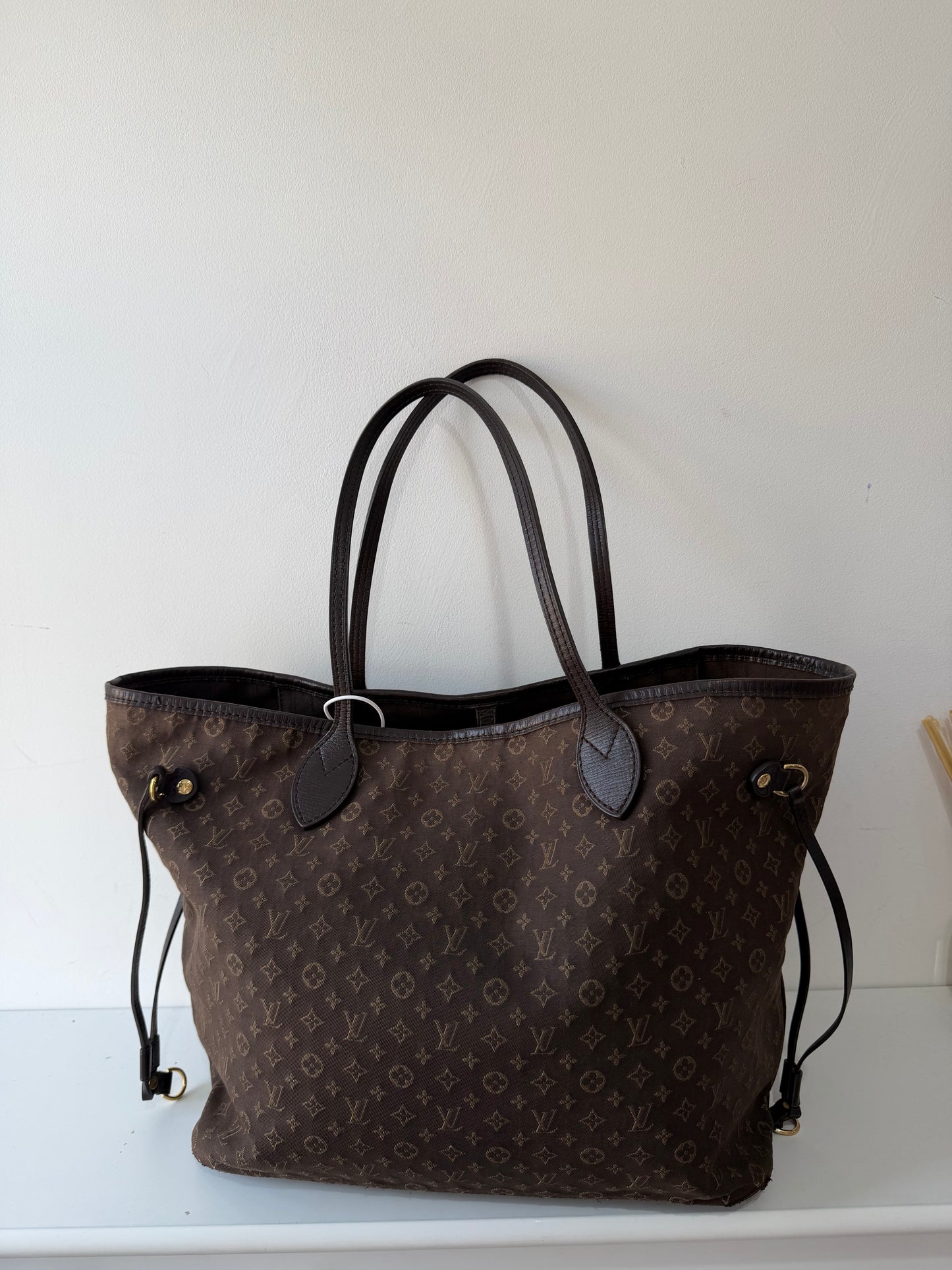 Pre-Loved Brown Monogram Neverfull MM in Idylle Louis Vuitton  Handbag