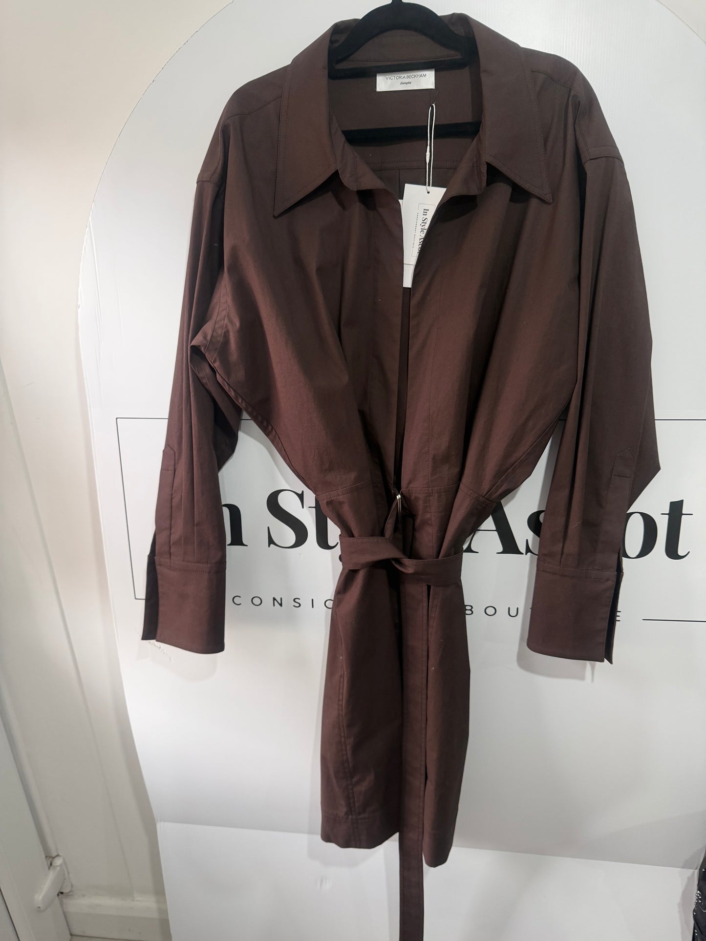 Brown Victoria Beckham Brand New Dress, Size 10