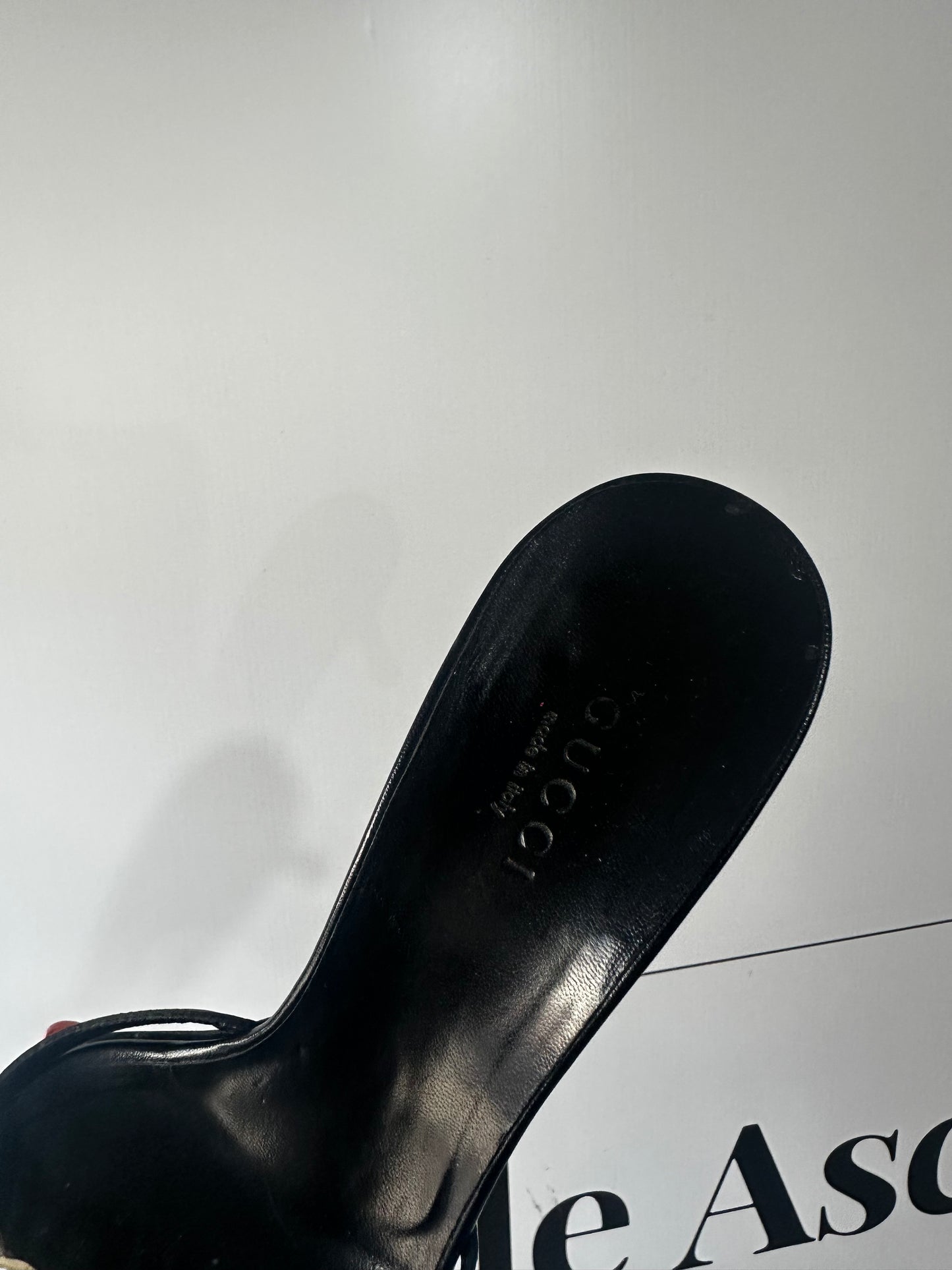 Gucci Sandal heels, Size 3
