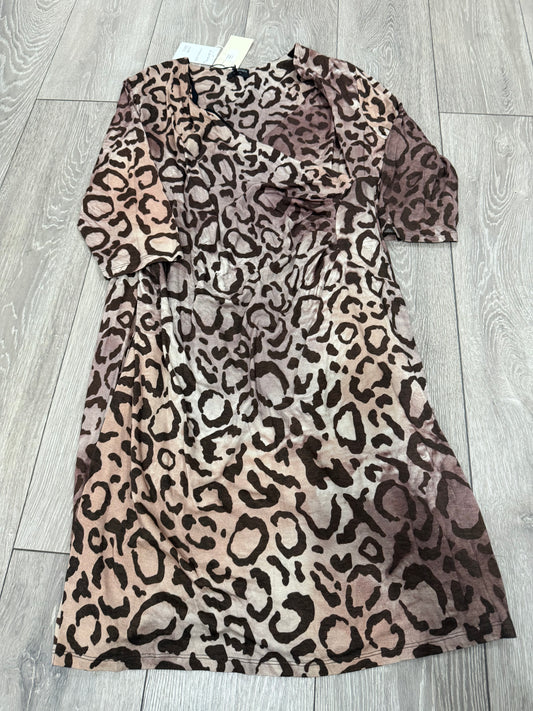 Leopard Print James Lakeland Brand New Dress, Size 20-22