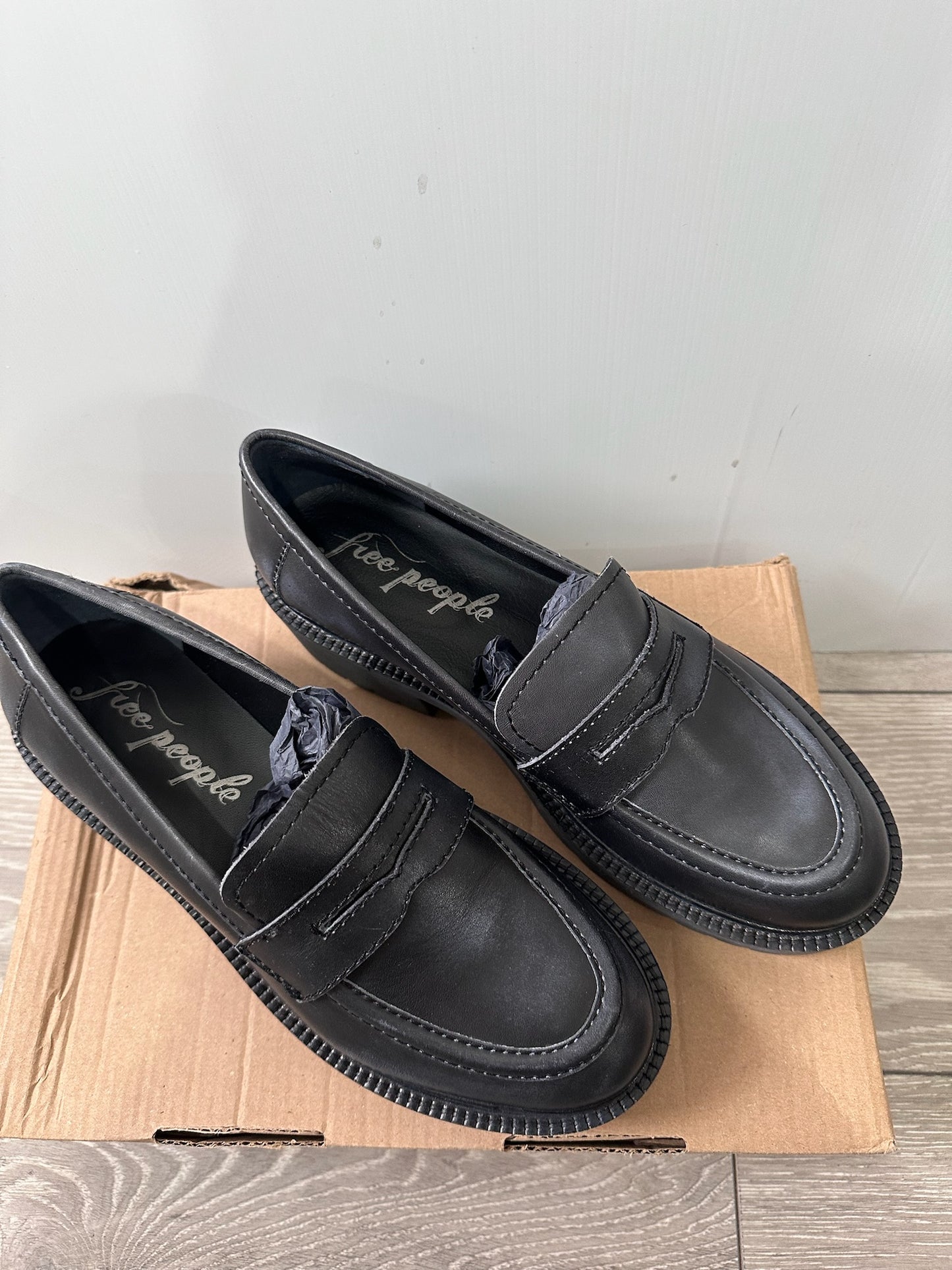 Black Free People Loafers, 7