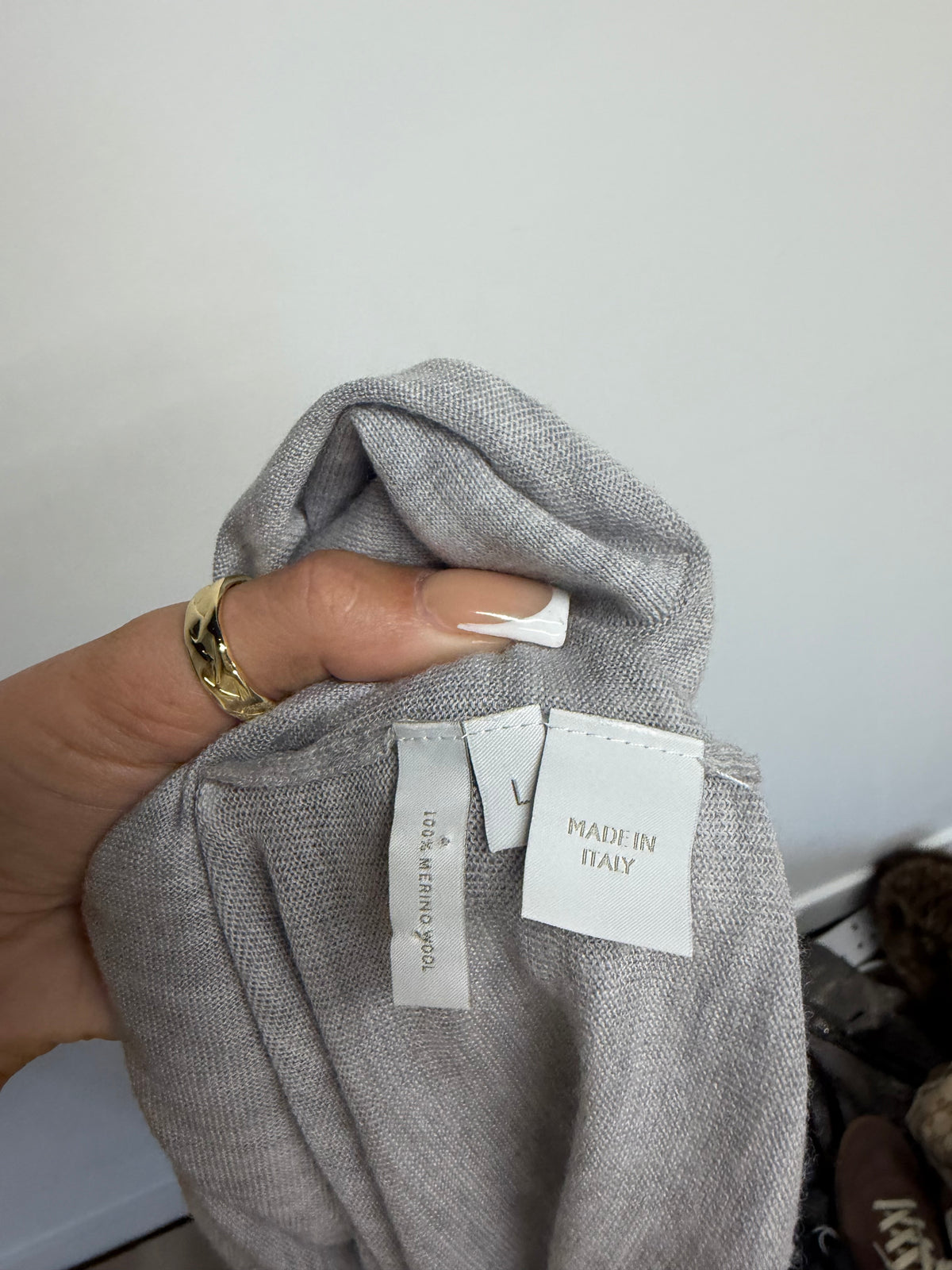 Preloved Bamford Jumper Large Grey