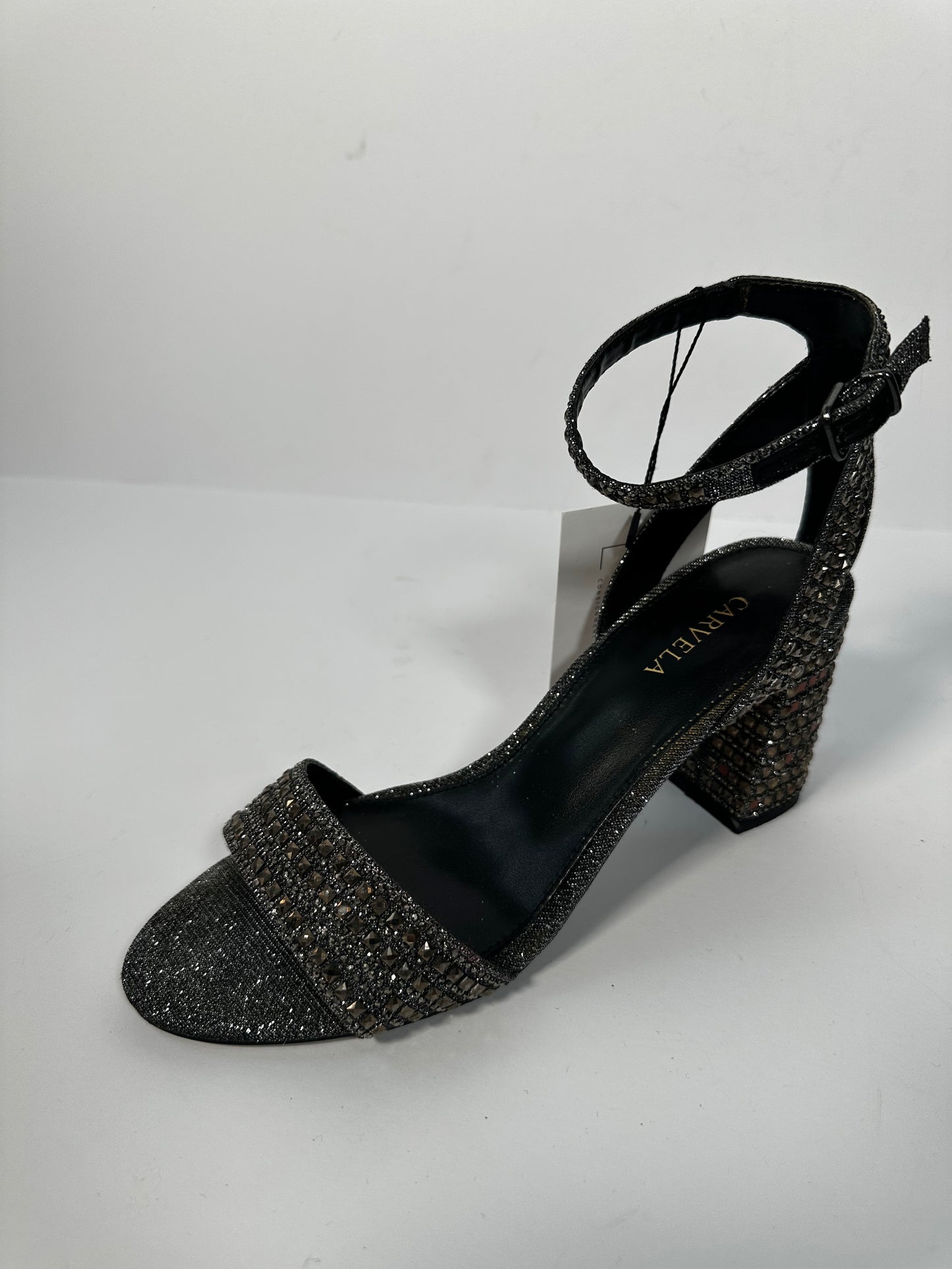 Silver/gold sparkly Carvela Heels, 39/6