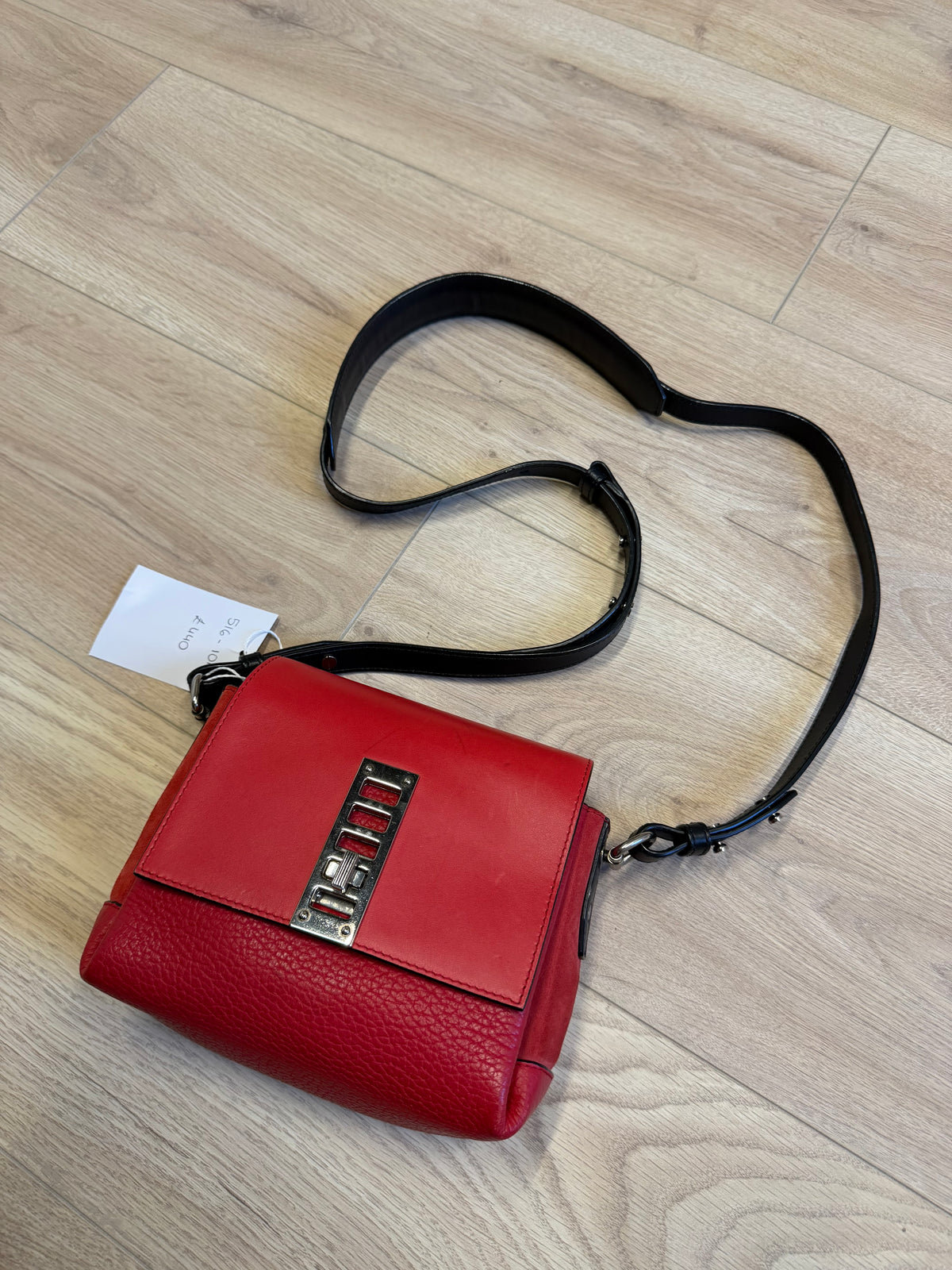 Preloved Proenza Schouler Handbag Red/Black