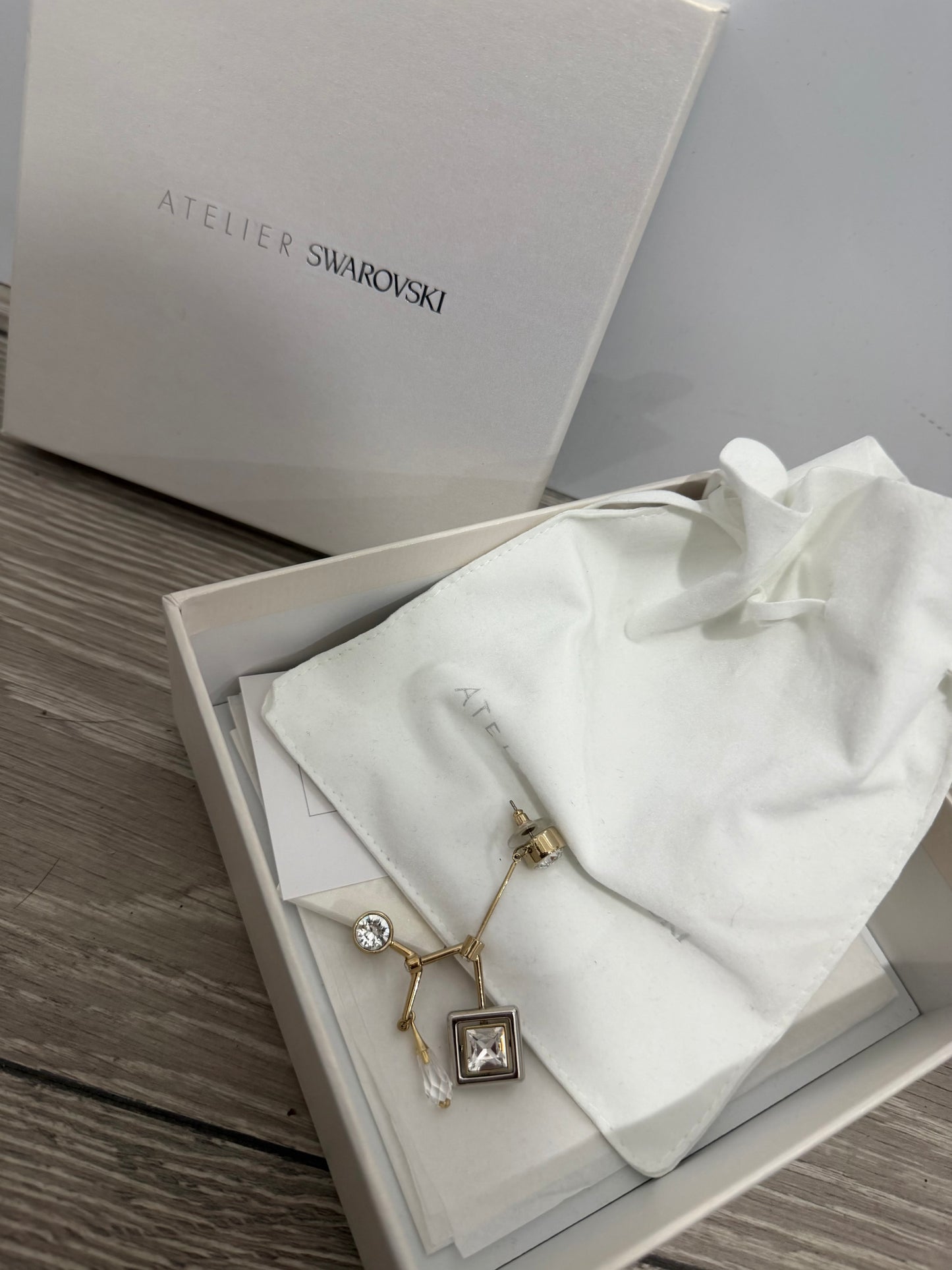 Crystal Swarovski Atelier Earrings