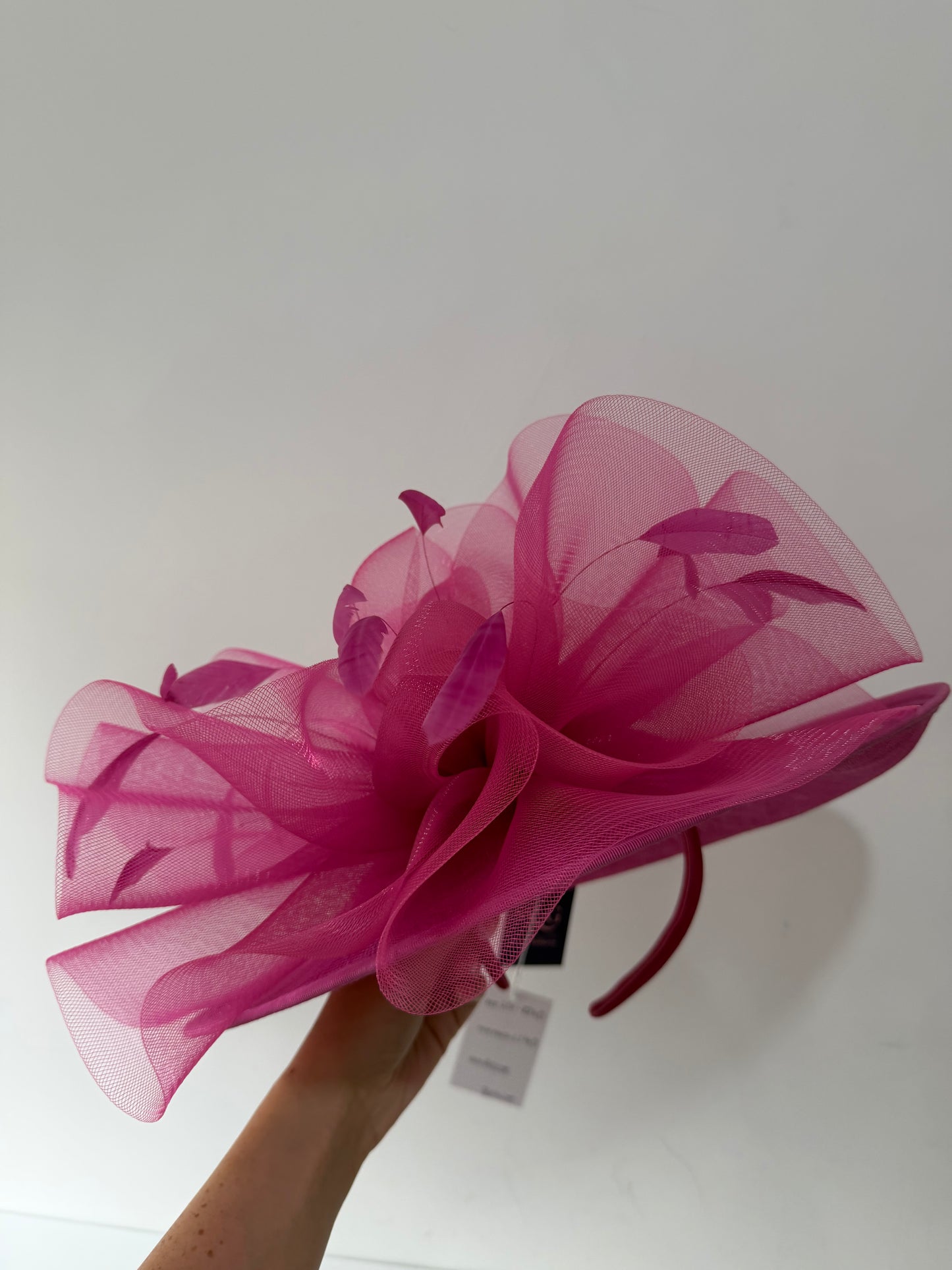 Preloved, Pink, NEW Snoxell & Gwyther Fascinator/Hat, Ascot Races