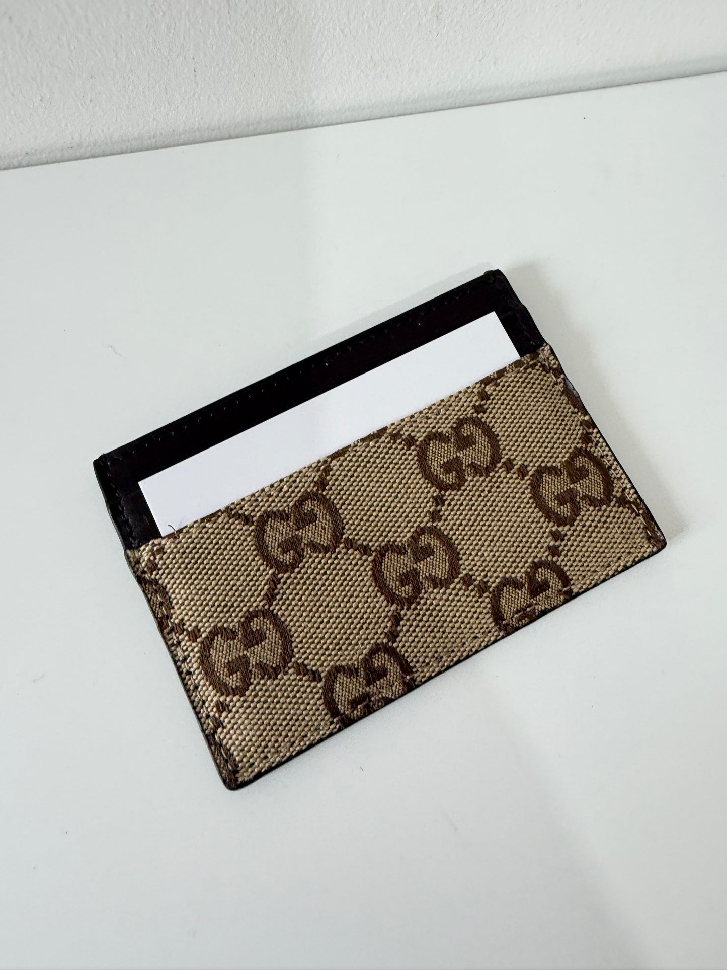 Pre-owned, Monogram GG Gucci Cardholder