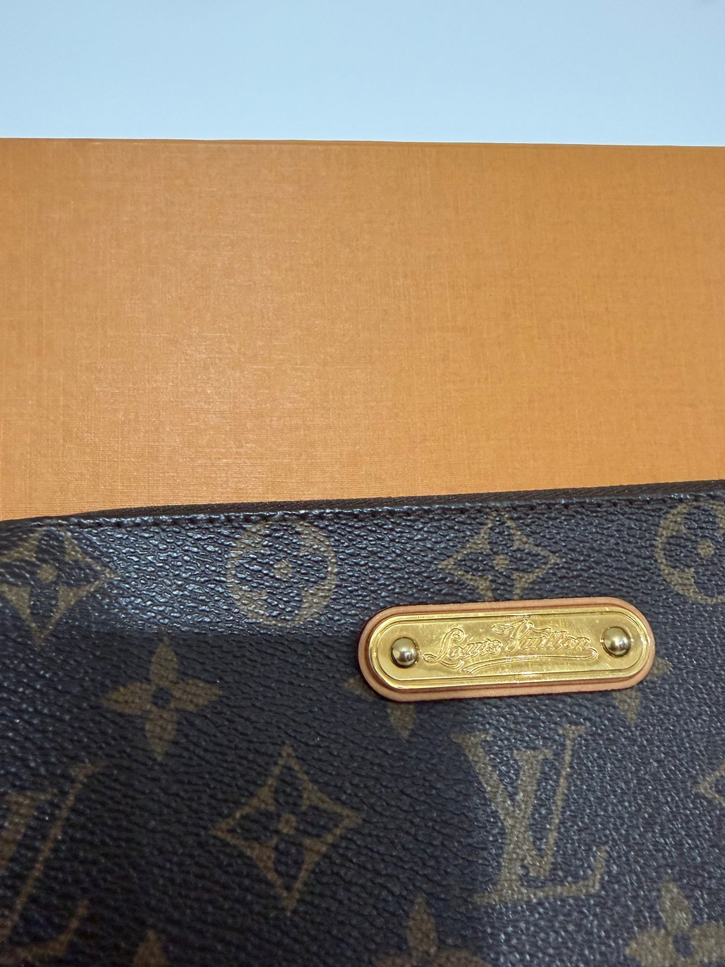 Preloved, Monogram Louis Vuitton Eva Shoulder Bag, Boxed