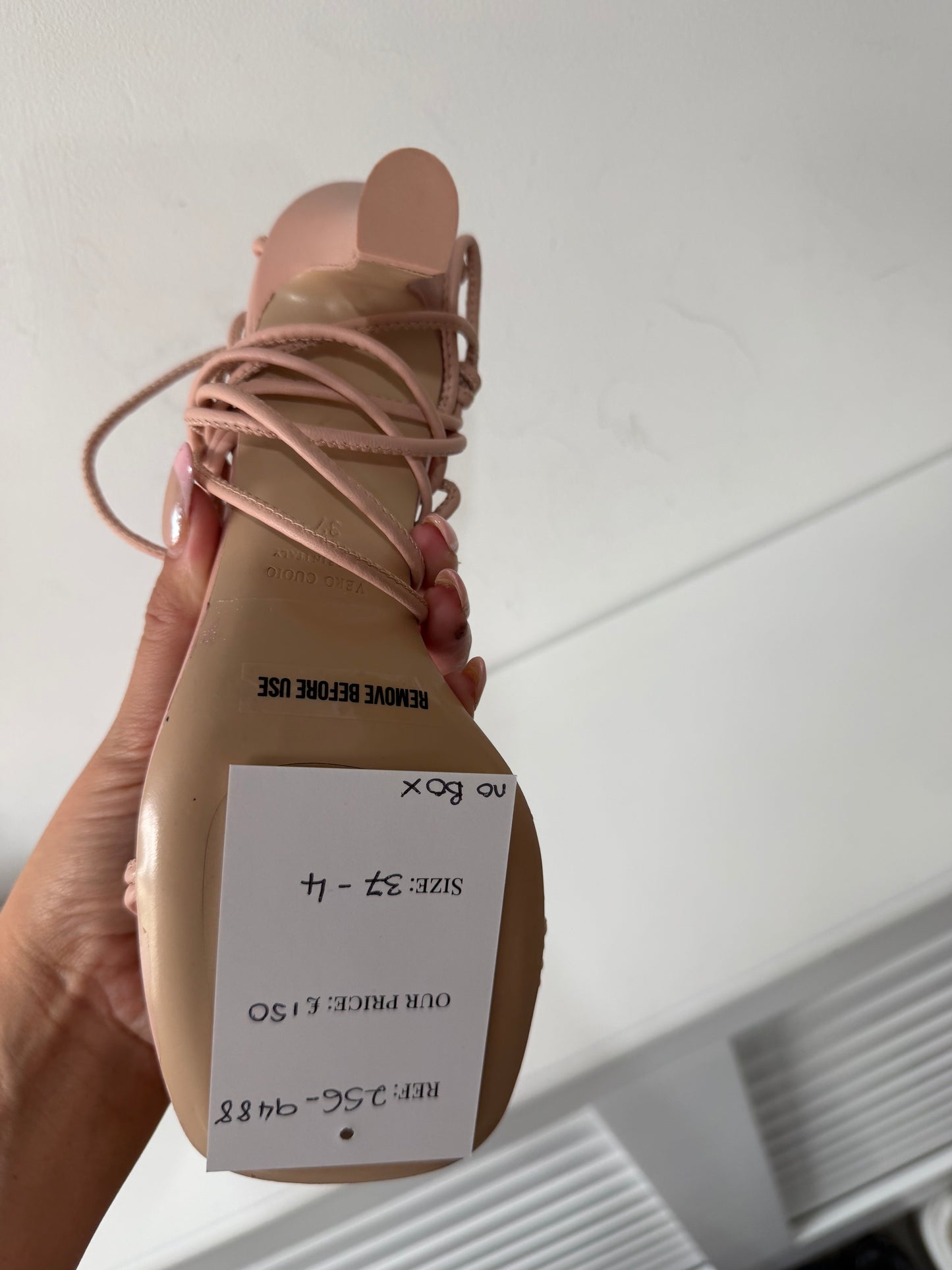 Preloved BRAND NEW Scanlan Theodore Heels Size 37 UK 4 Dusky Pink
