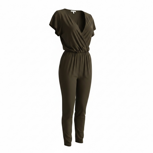 Pre-owned, Khaki Malene Birger Jumpsuit, Size 8