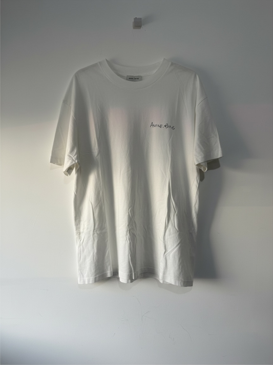 Preloved Anine Bing T-Shirt Size L White