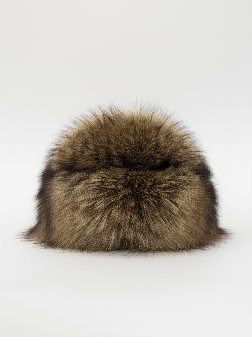 Preloved Fox Hat Brown