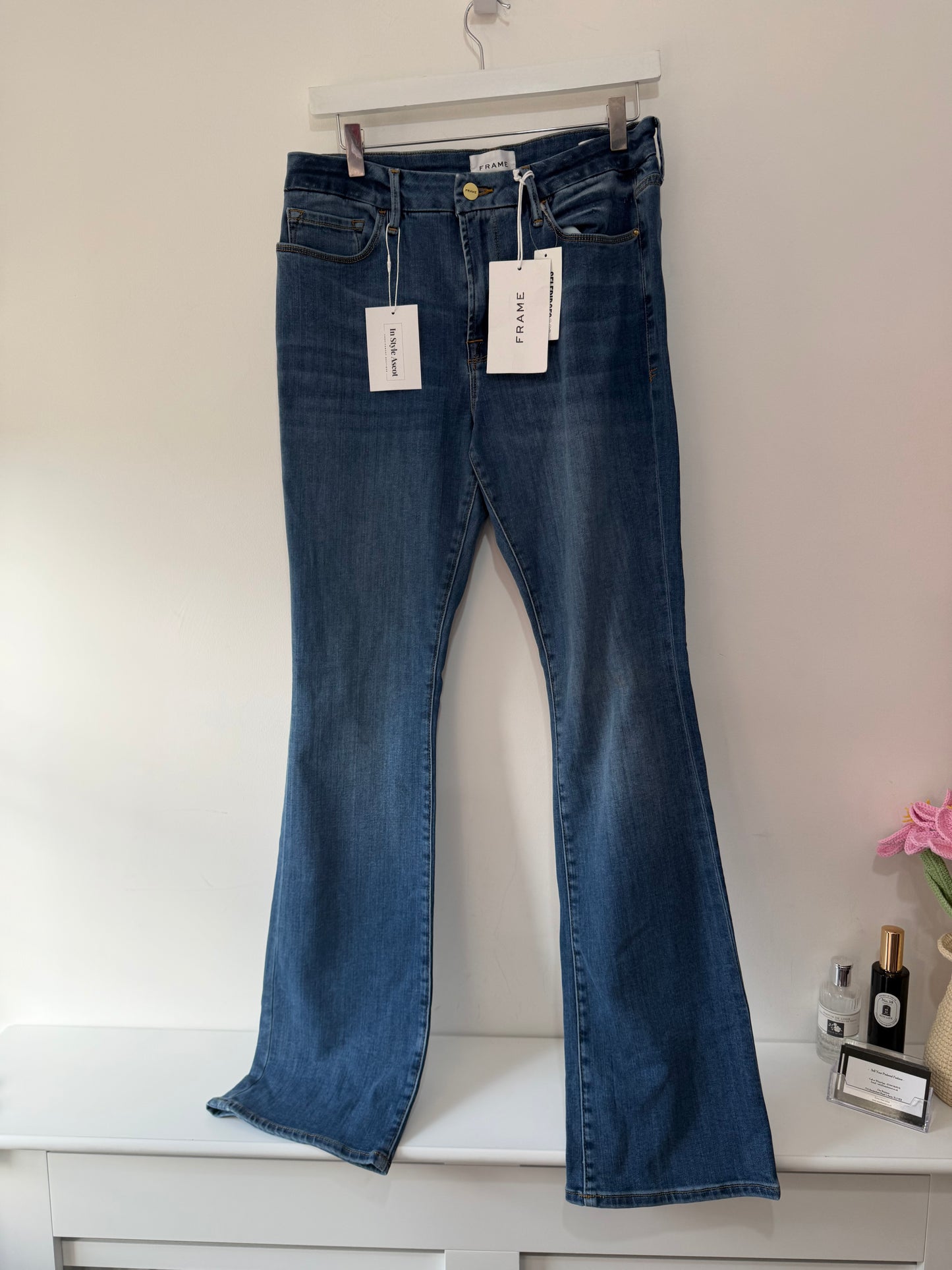 Preloved BNWT Le Mini Boot  Frame Jeans, W31