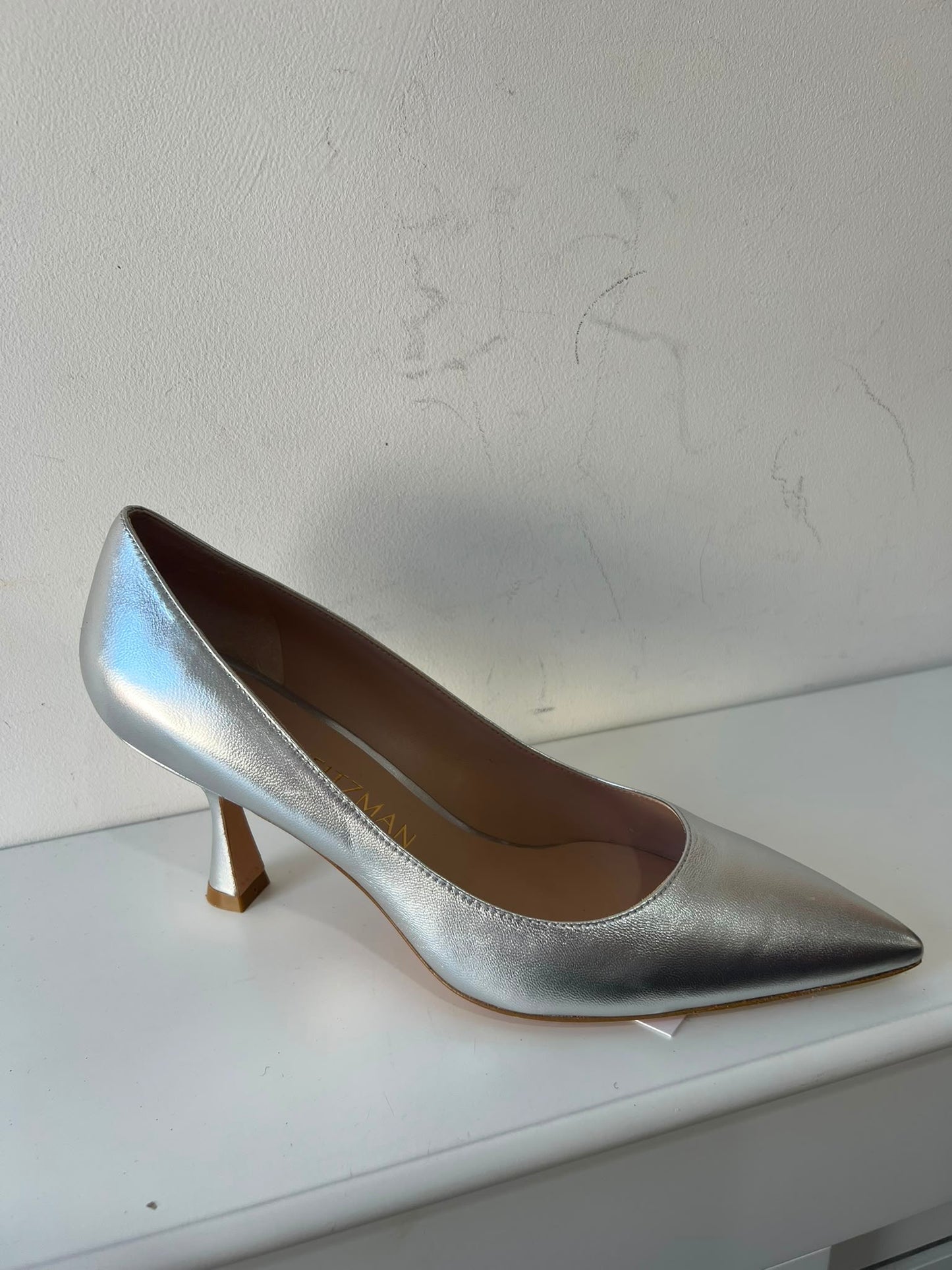 Preloved Silver Stuart Wietzman Designer, 10