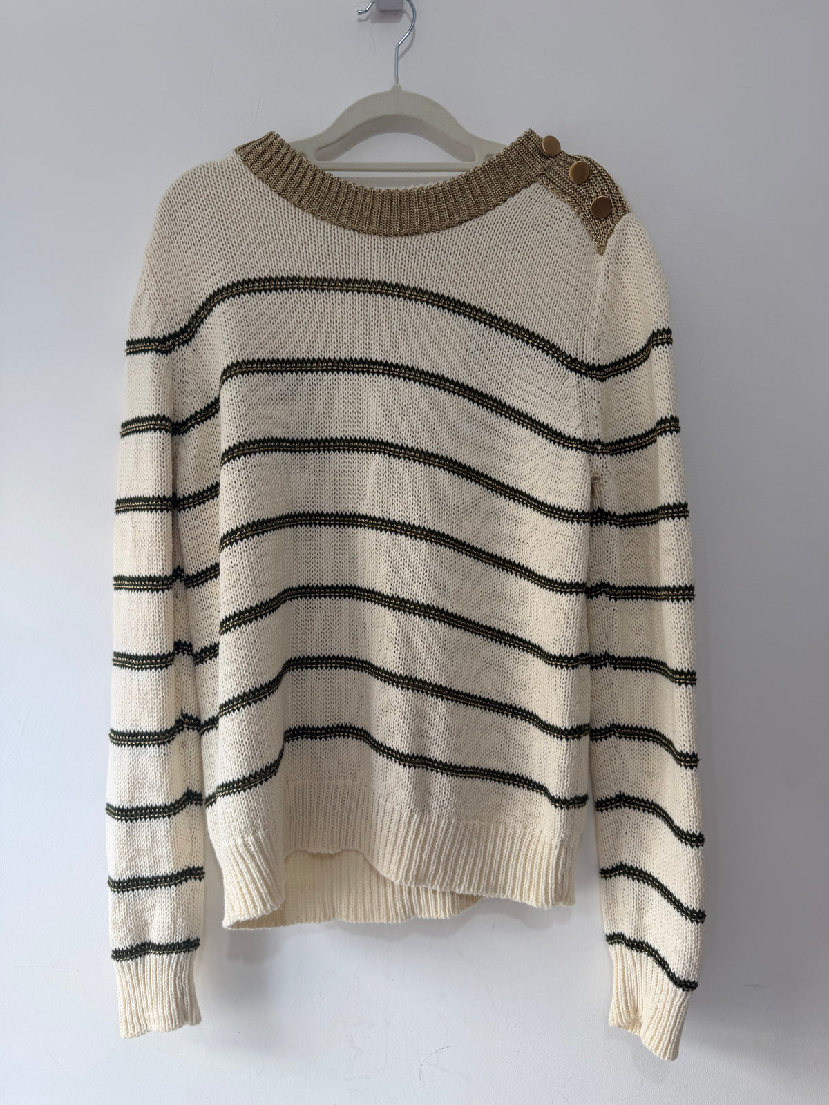 Preloved Vanessa Bruno Jumper Size M (S/M) Stripey