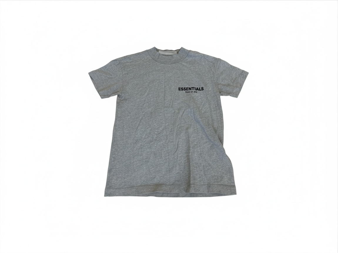 Preloved Fear of God Essentials Kids Top Age 8 Grey