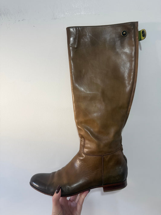 Brown Oliver Sweeney Riding Boots, Size 41