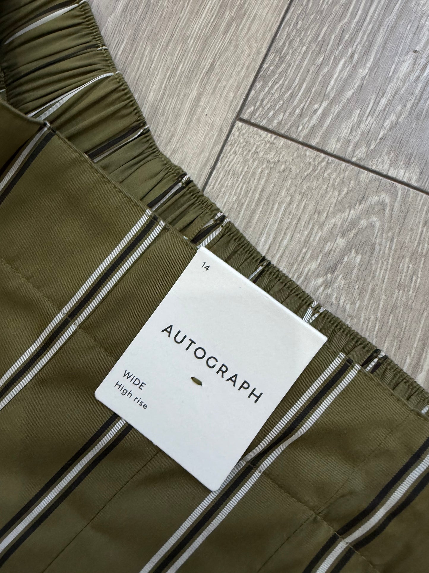 Preloved Green Autograph Shirt & Trousers, 12
