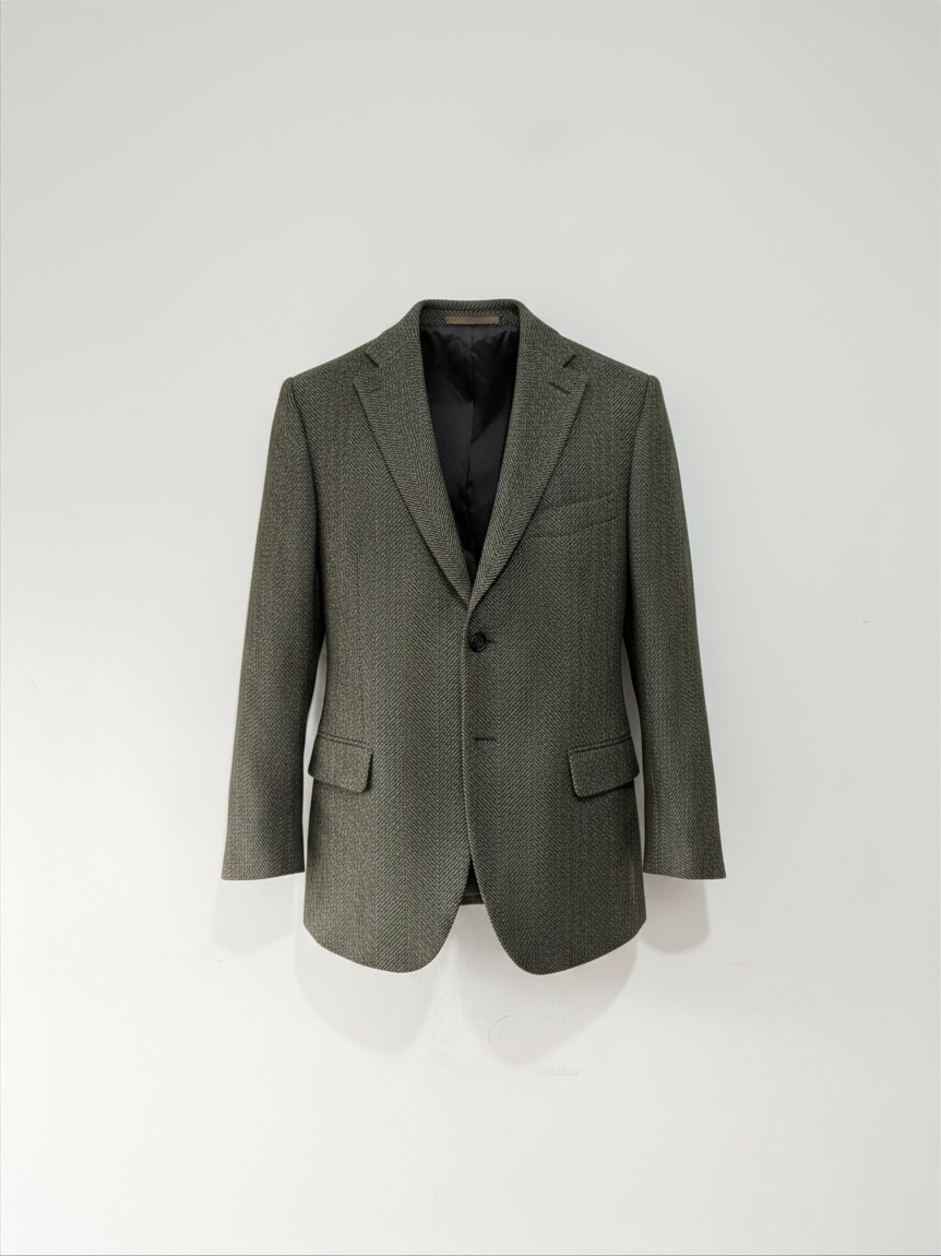 Preloved officine generale Jacket Blazer Size 12 Green