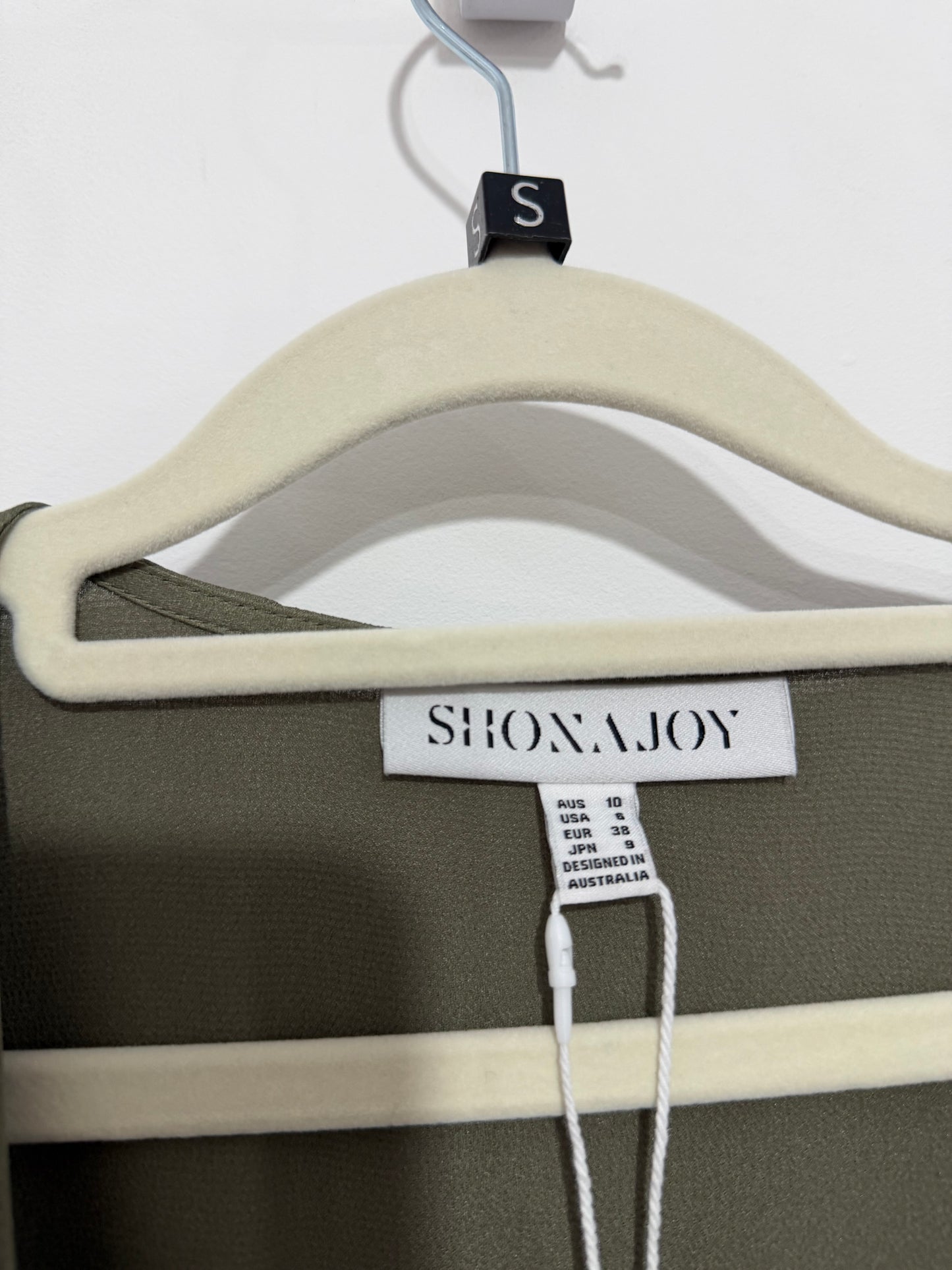 Pre owned, Sage green Shona Joy Dress, 10