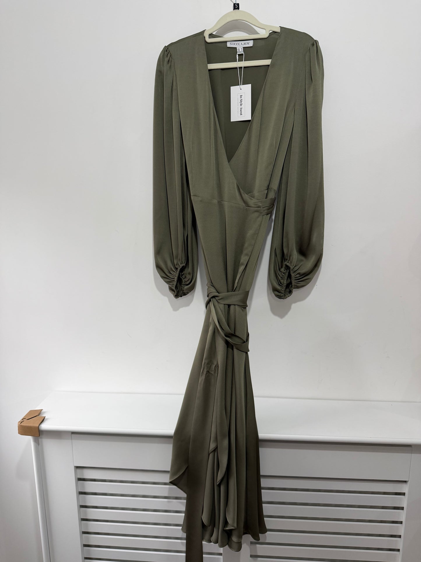 Pre owned, Sage green Shona Joy Dress, 10