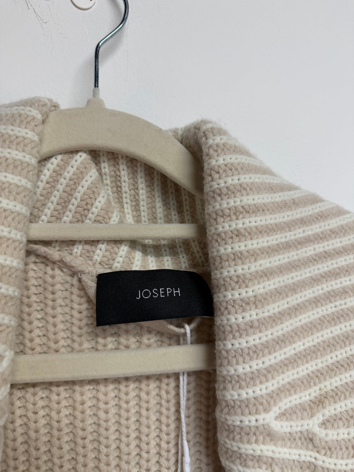 Preloved Joseph Belted Coat Size M (Relaxed fit) Cream
