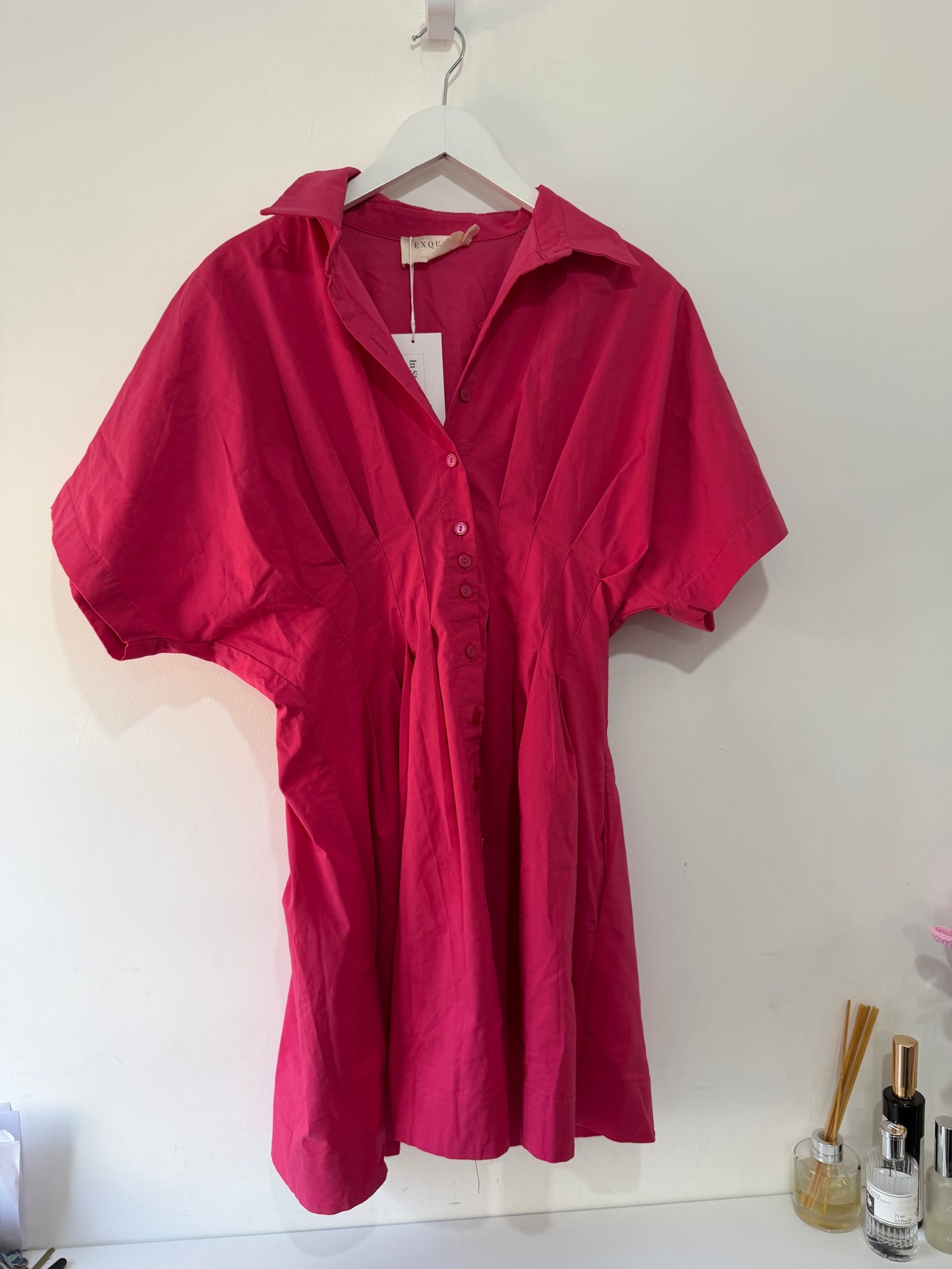 Preloved Pink Exquise  Dress, Large