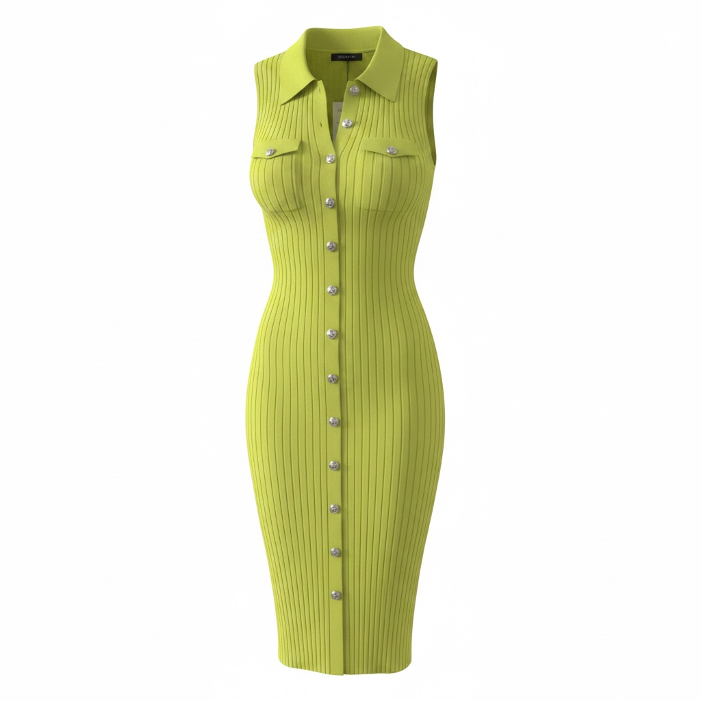 Preloved, Lime Green  Karen Millen Dress, Size M